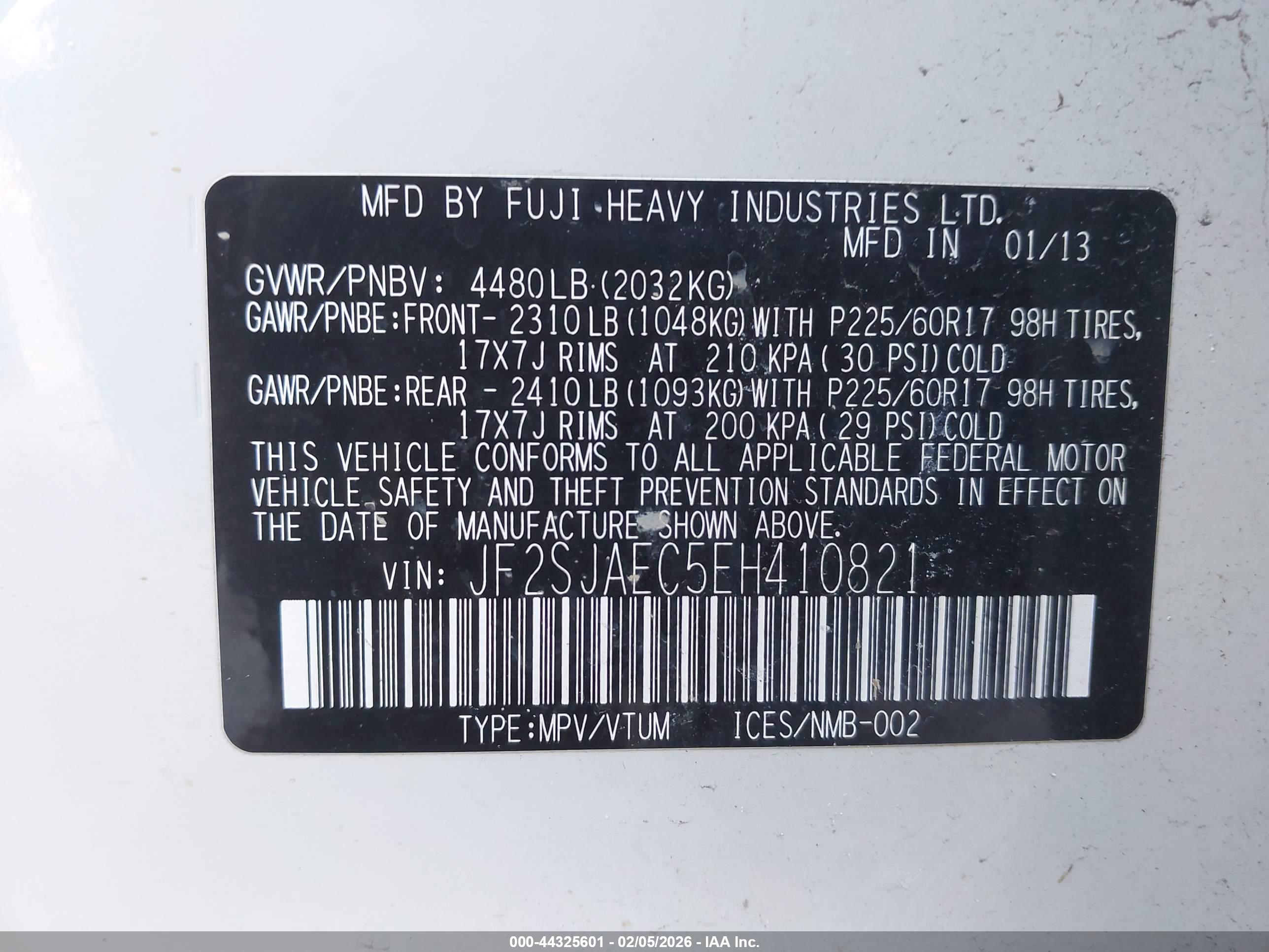 SUBARU FORESTER image 9
