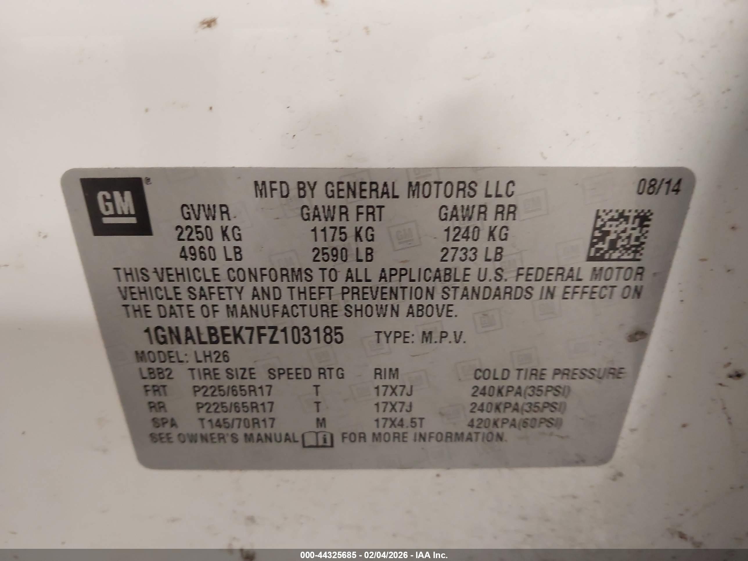 CHEVROLET EQUINOX image 9