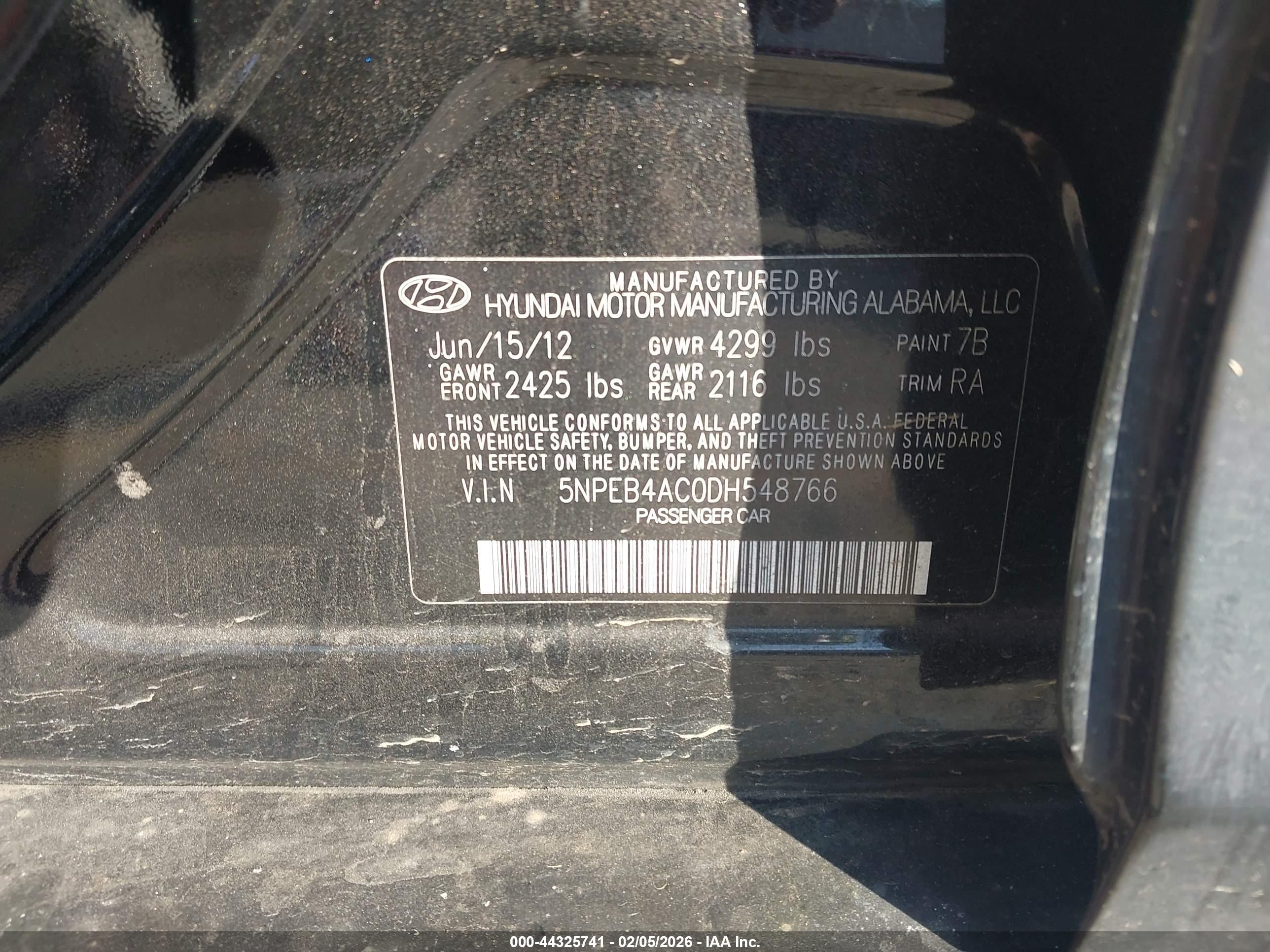 HYUNDAI SONATA image 9