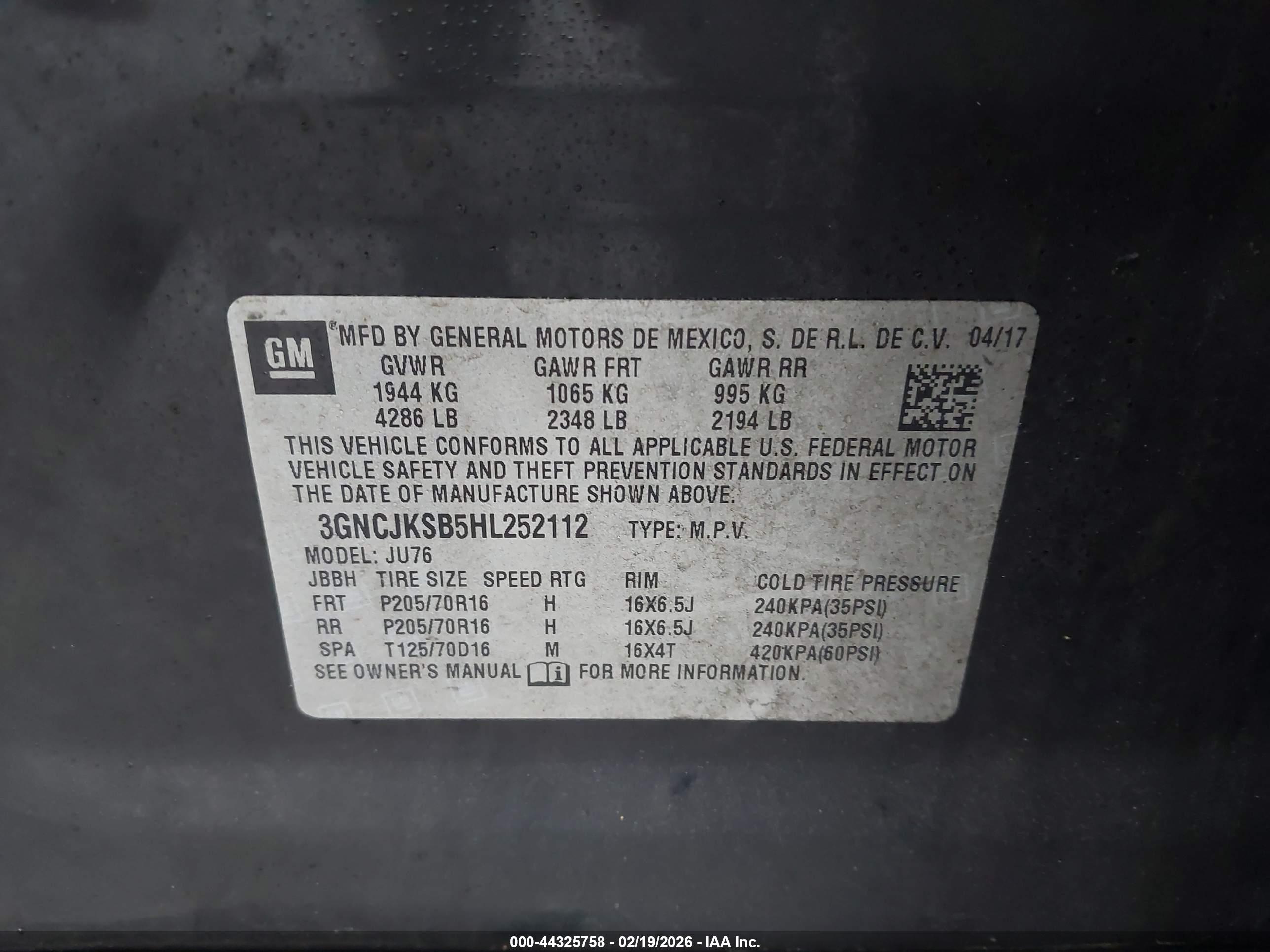 CHEVROLET TRAX image 9