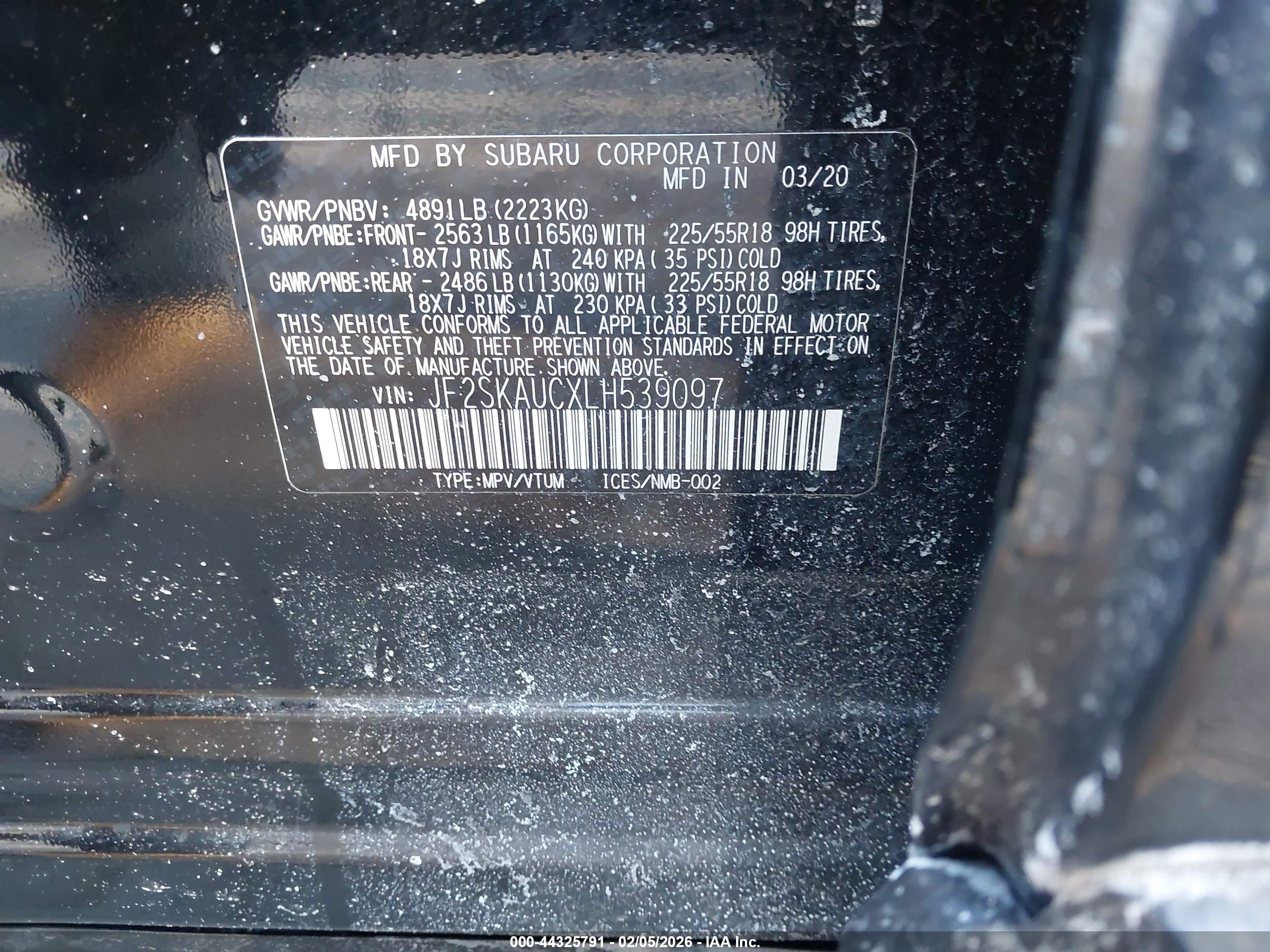 SUBARU FORESTER image 9