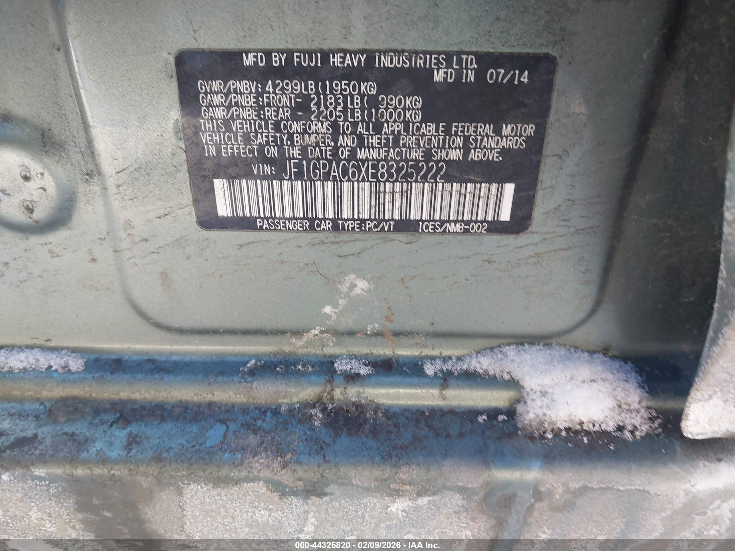 SUBARU IMPREZA image 9