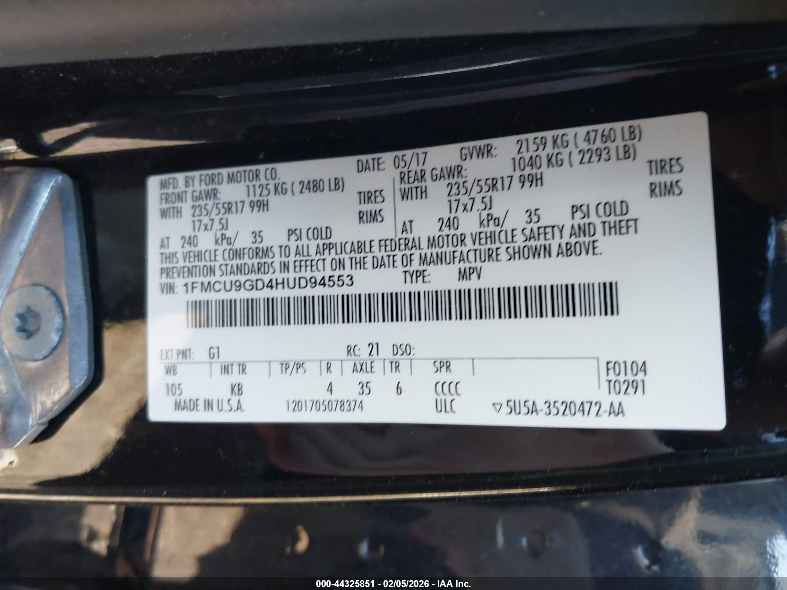FORD ESCAPE image 9