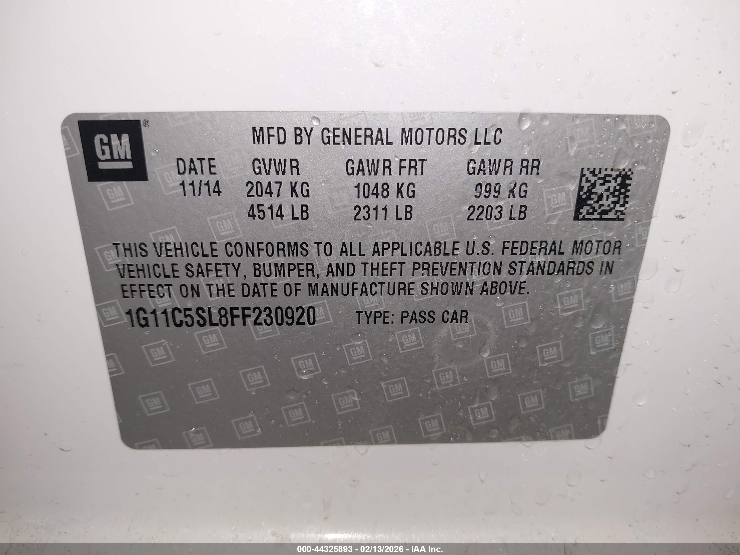 CHEVROLET MALIBU image 9