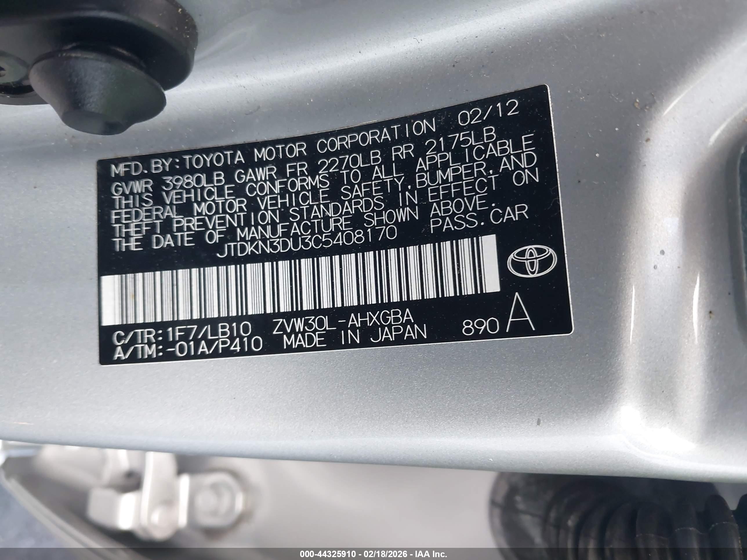 TOYOTA PRIUS image 9