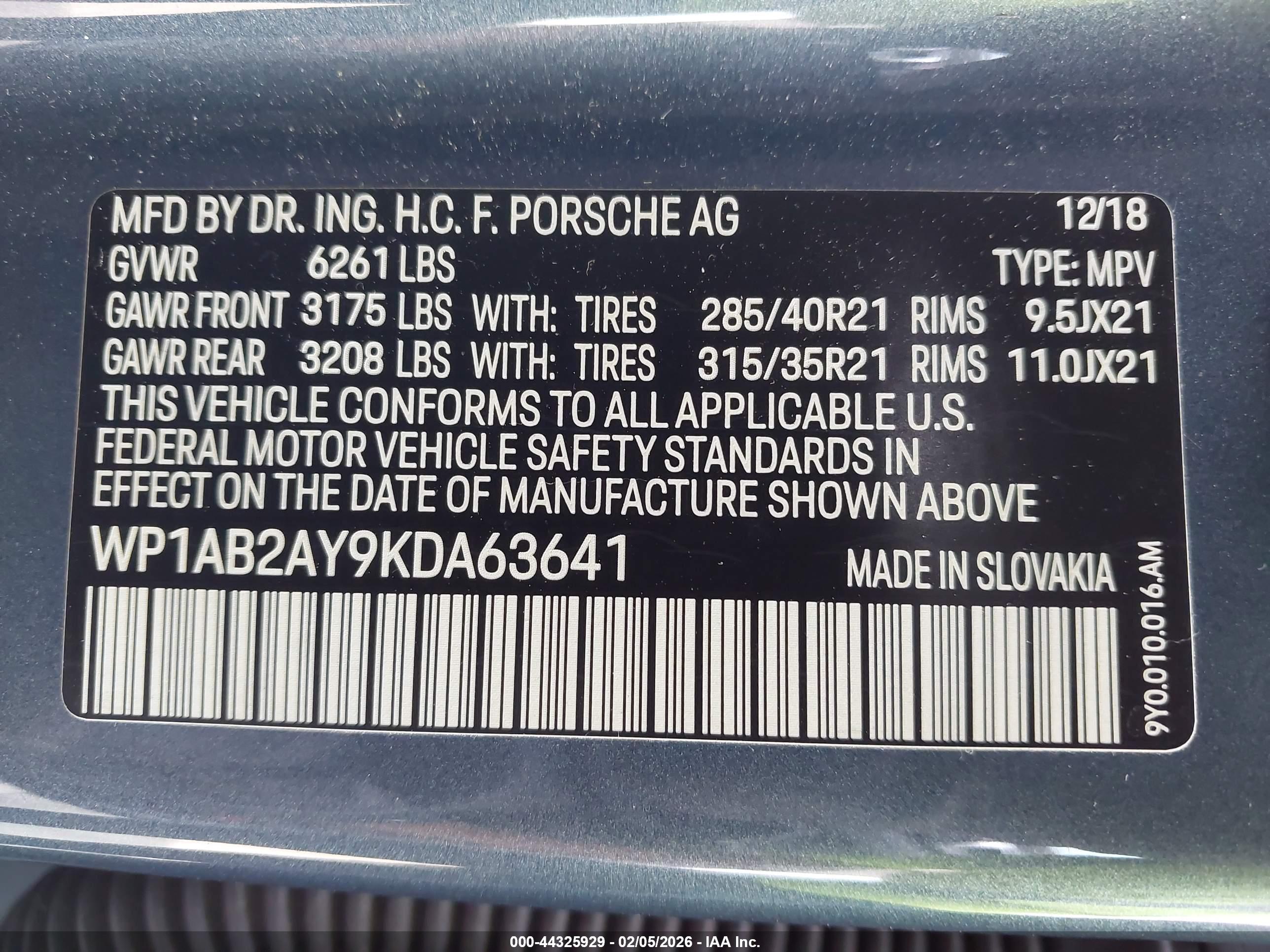 PORSCHE CAYENNE image 9