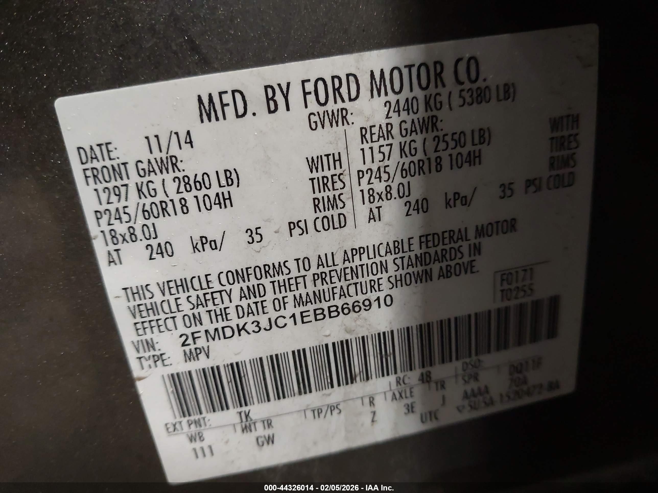 FORD EDGE image 9