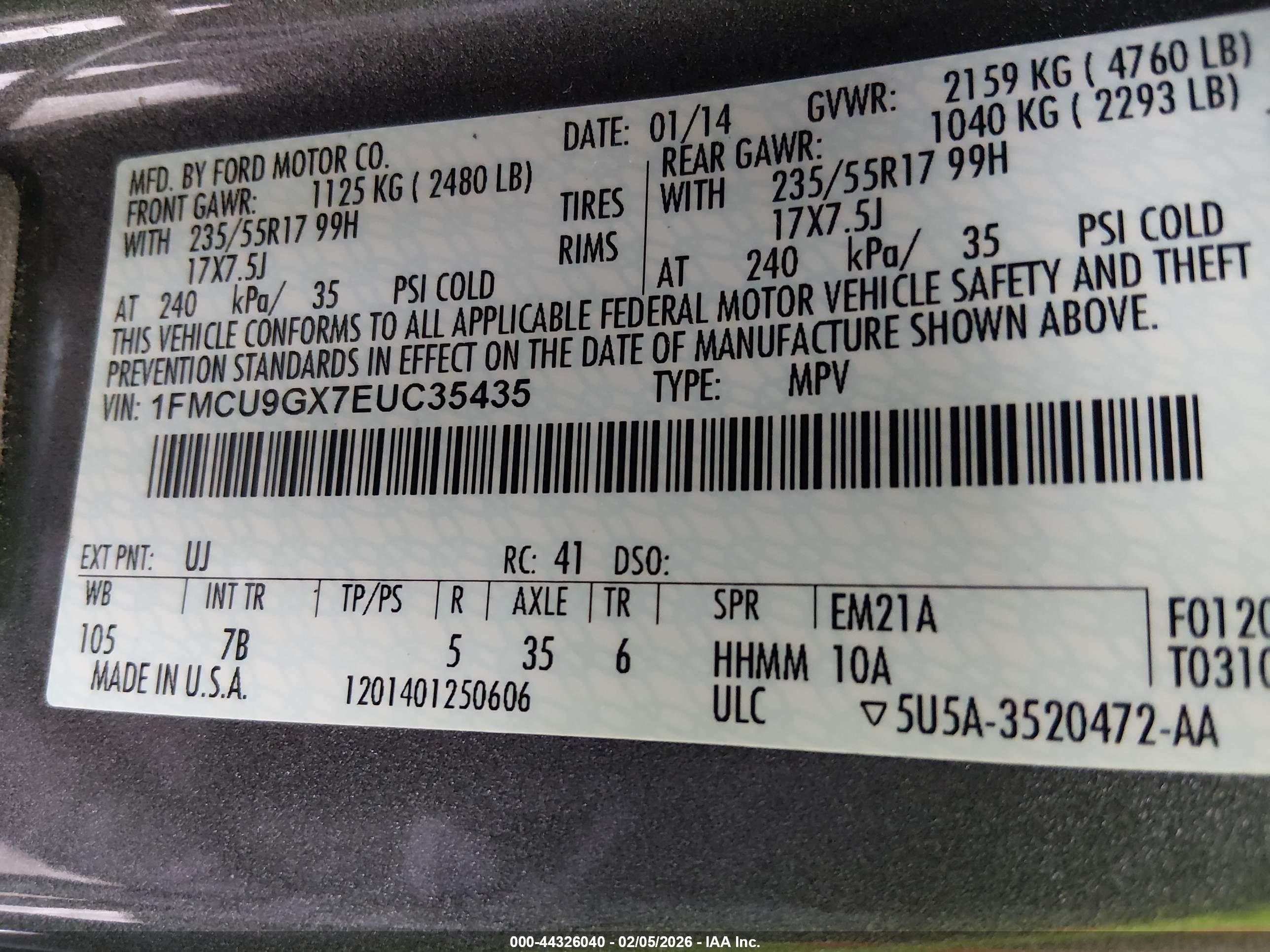 FORD ESCAPE image 9