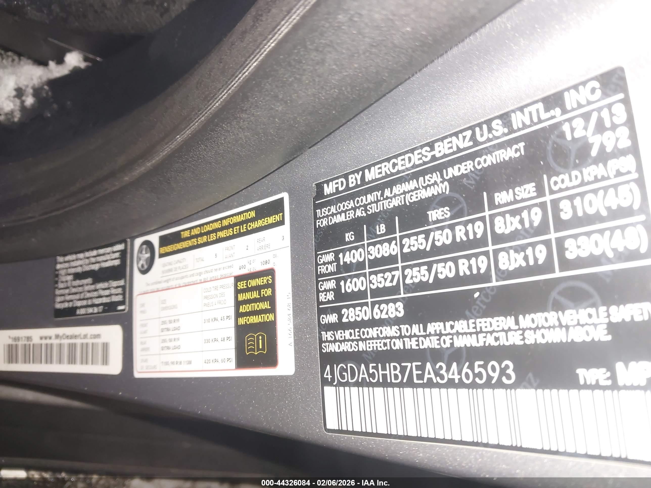 MERCEDES-BENZ ML image 9