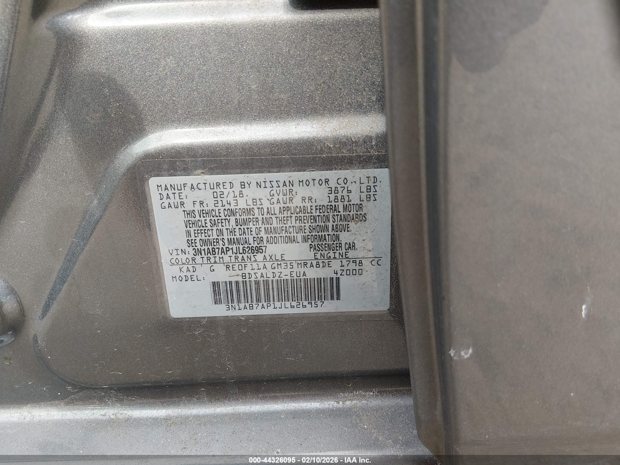 NISSAN SENTRA image 9