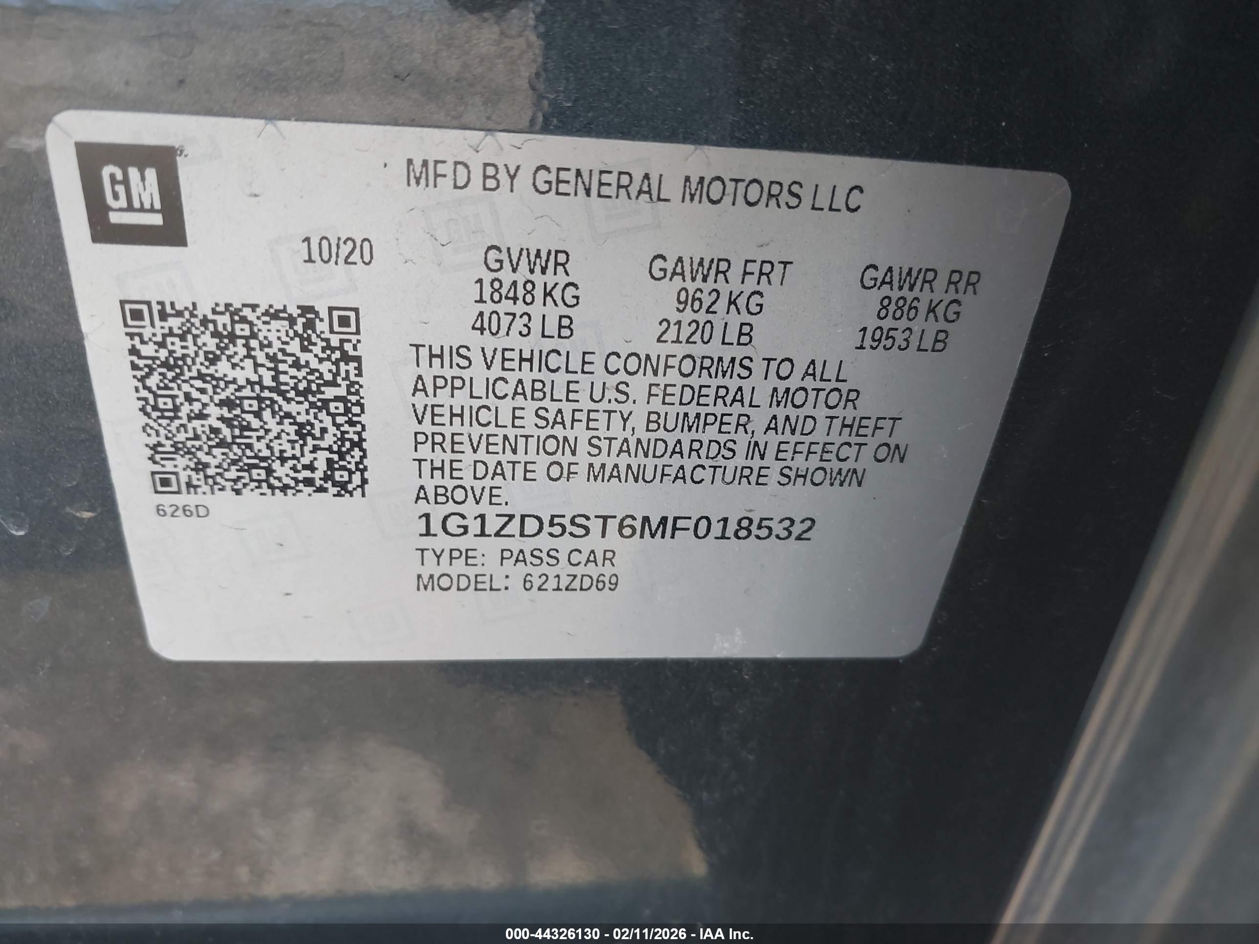 CHEVROLET MALIBU image 9
