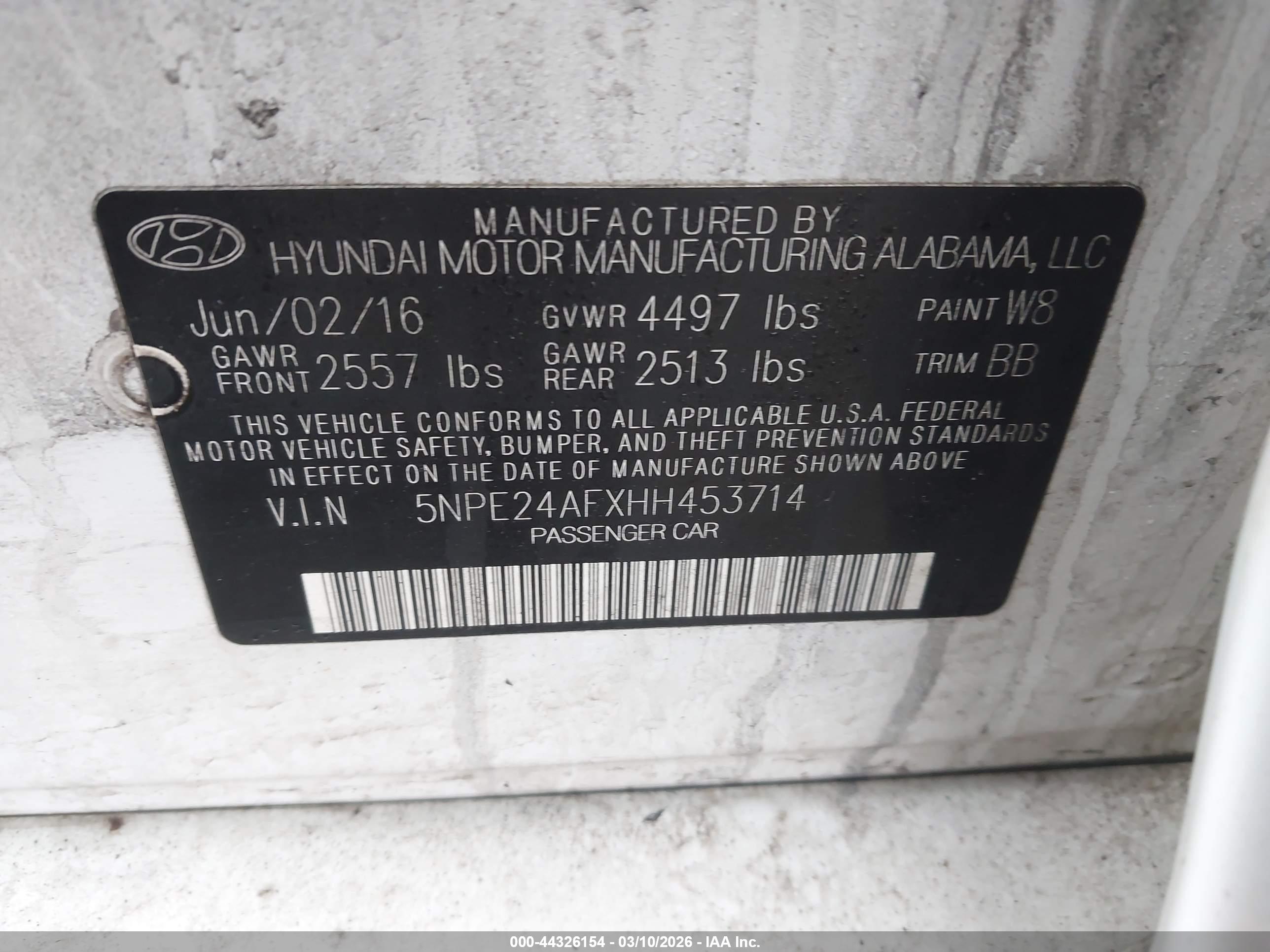 HYUNDAI SONATA image 9
