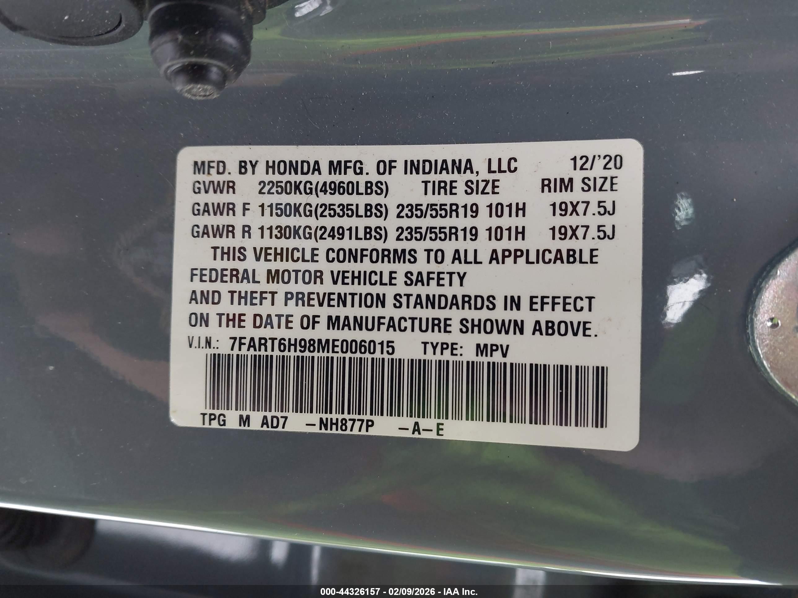 HONDA CR-V image 9