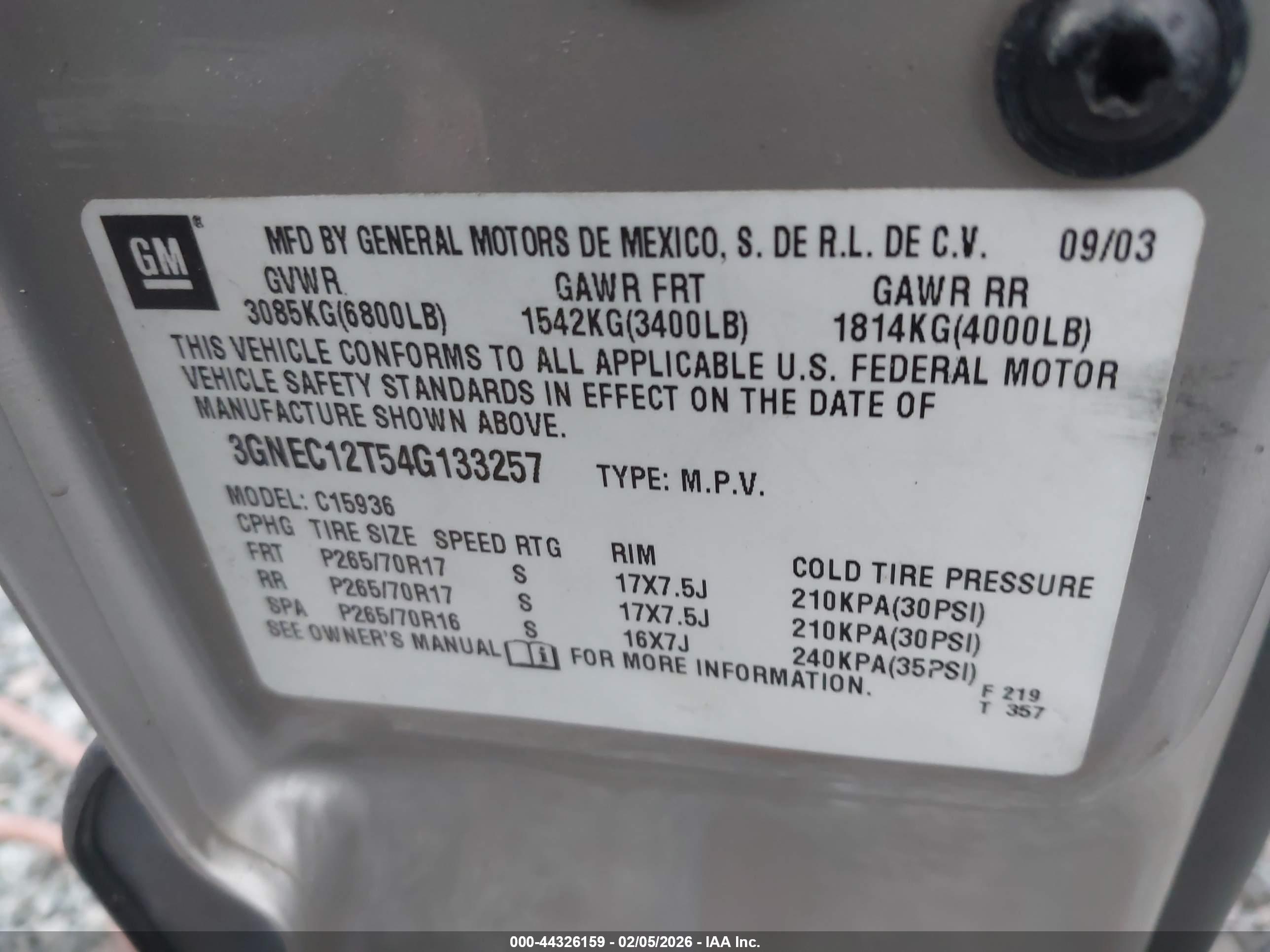 CHEVROLET AVALANCHE image 9