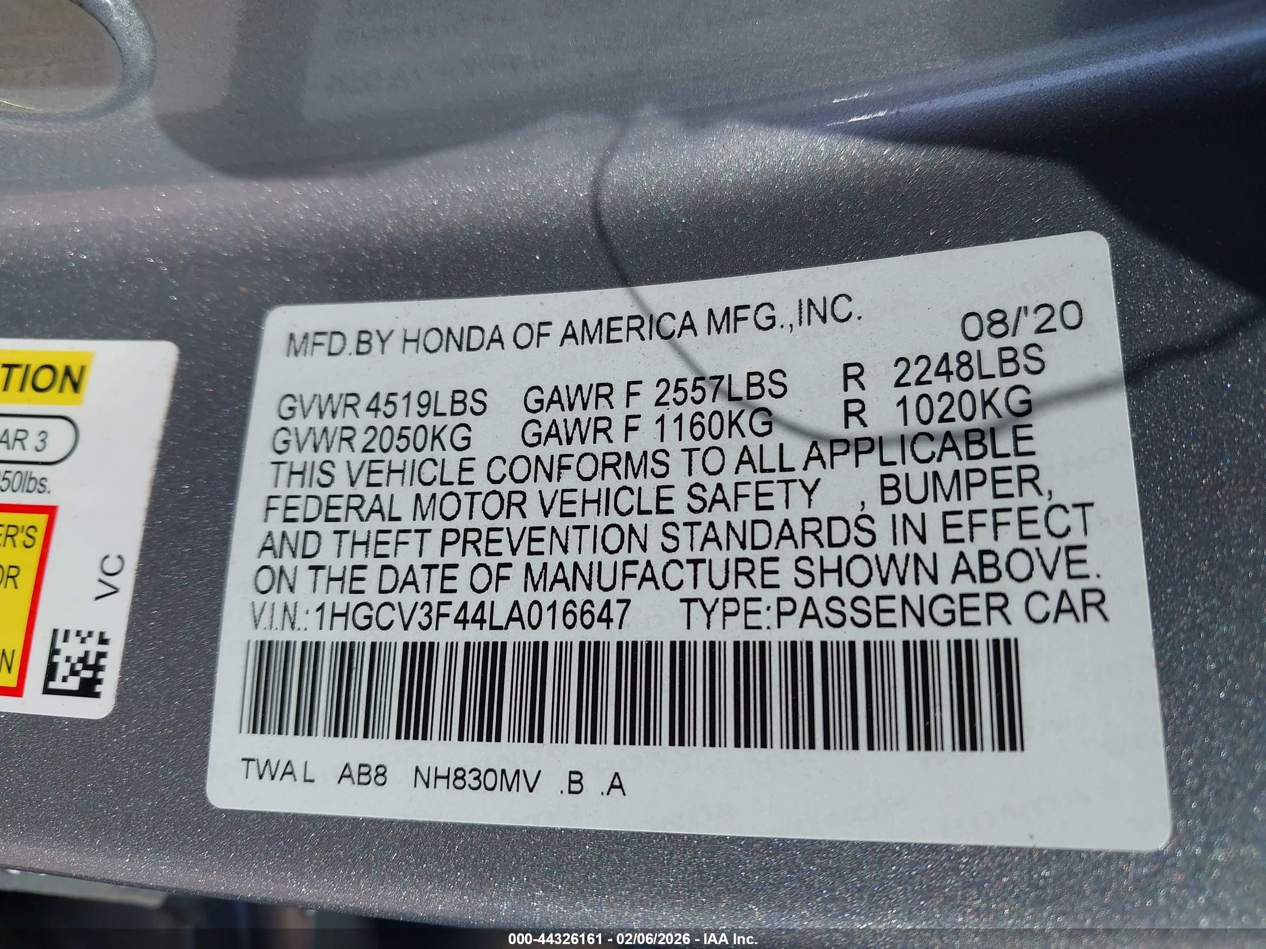 HONDA ACCORD image 9