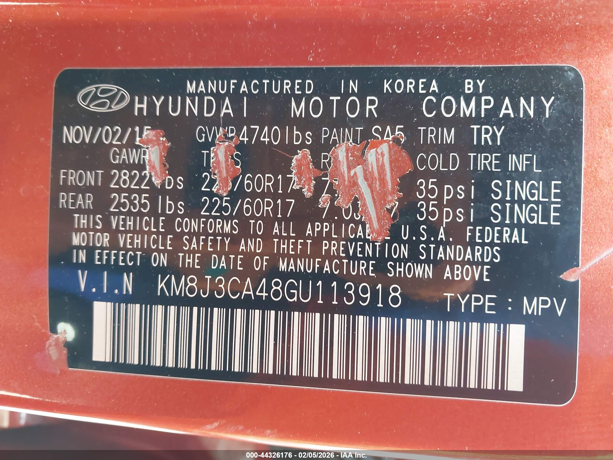 HYUNDAI TUCSON image 9