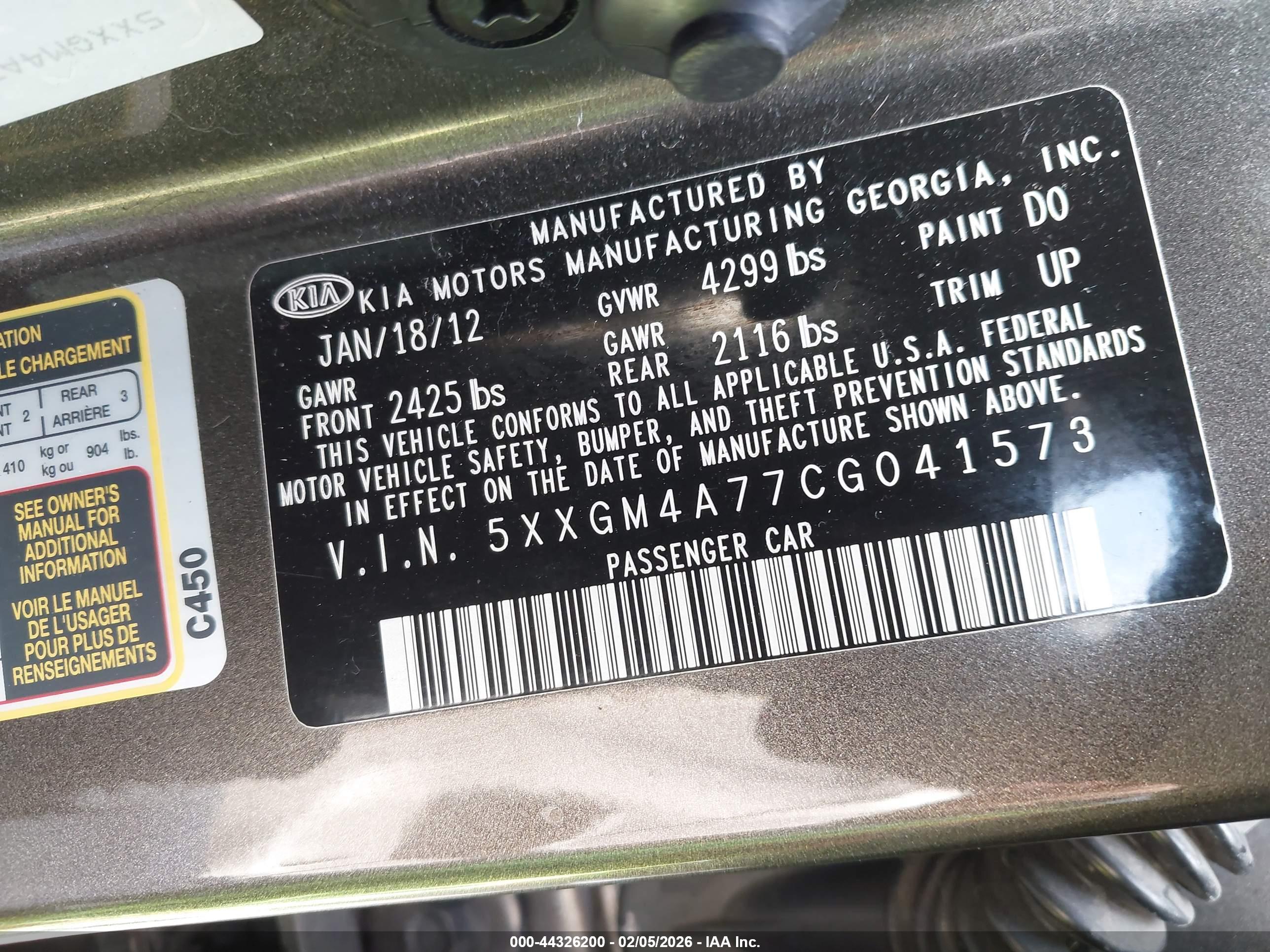 KIA OPTIMA image 9