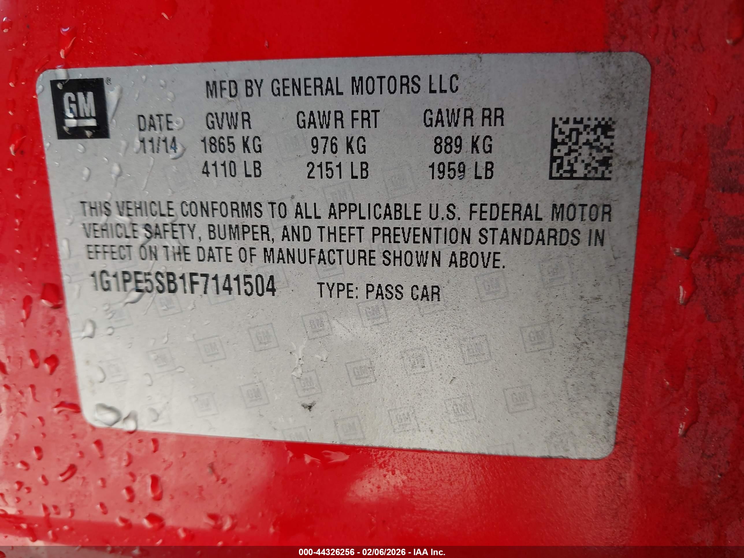 CHEVROLET CRUZE image 9