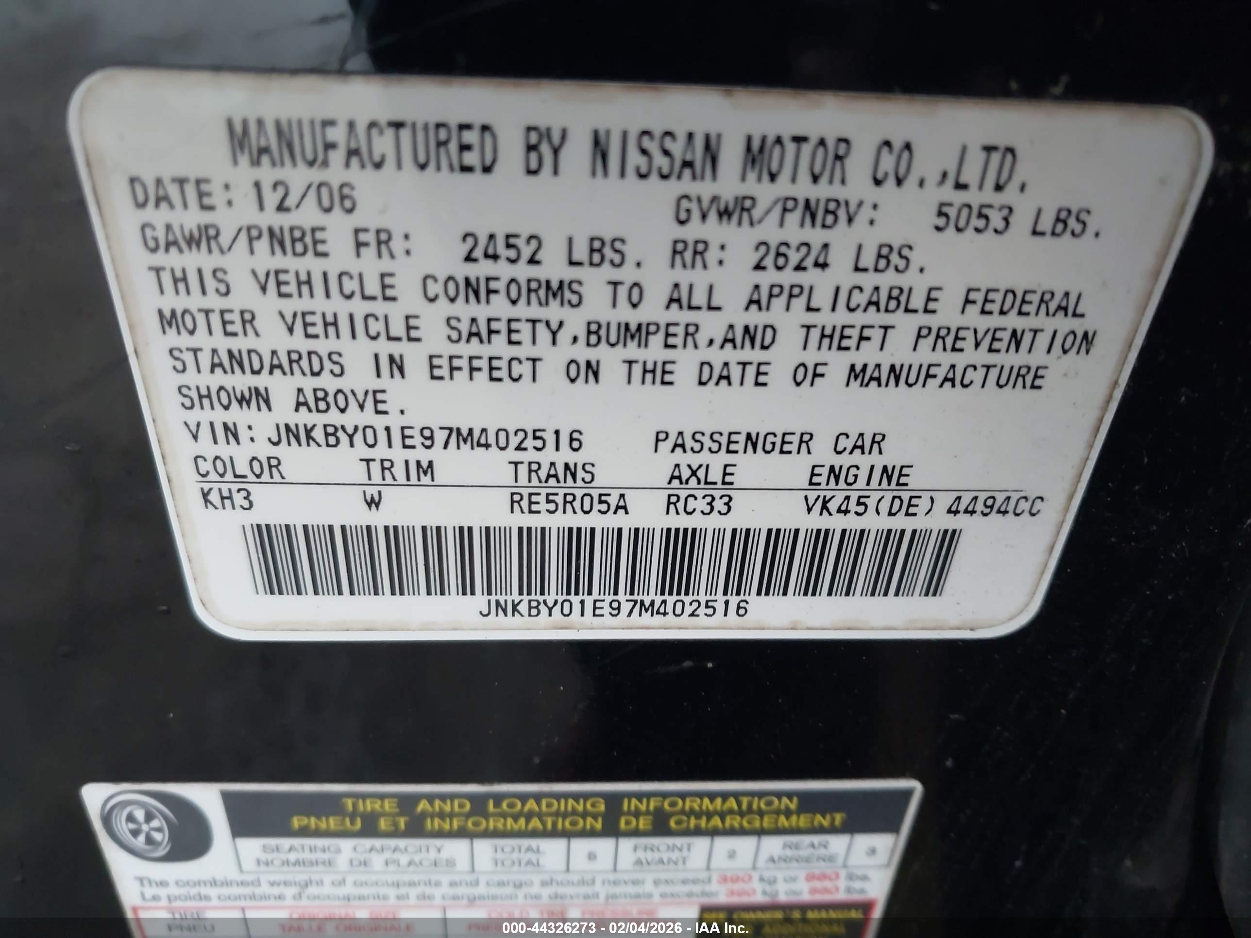 INFINITI M45 image 9