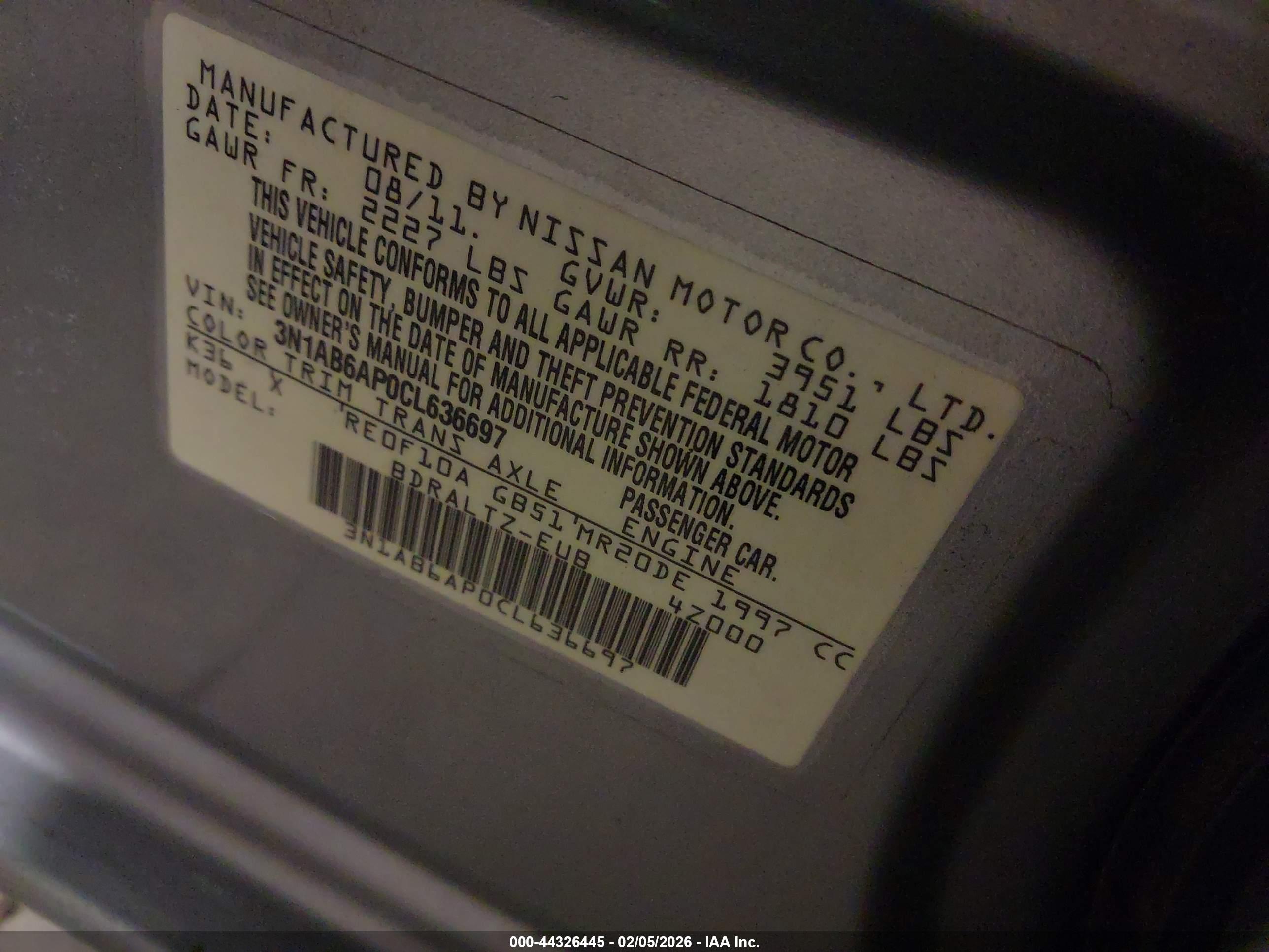 NISSAN SENTRA image 9