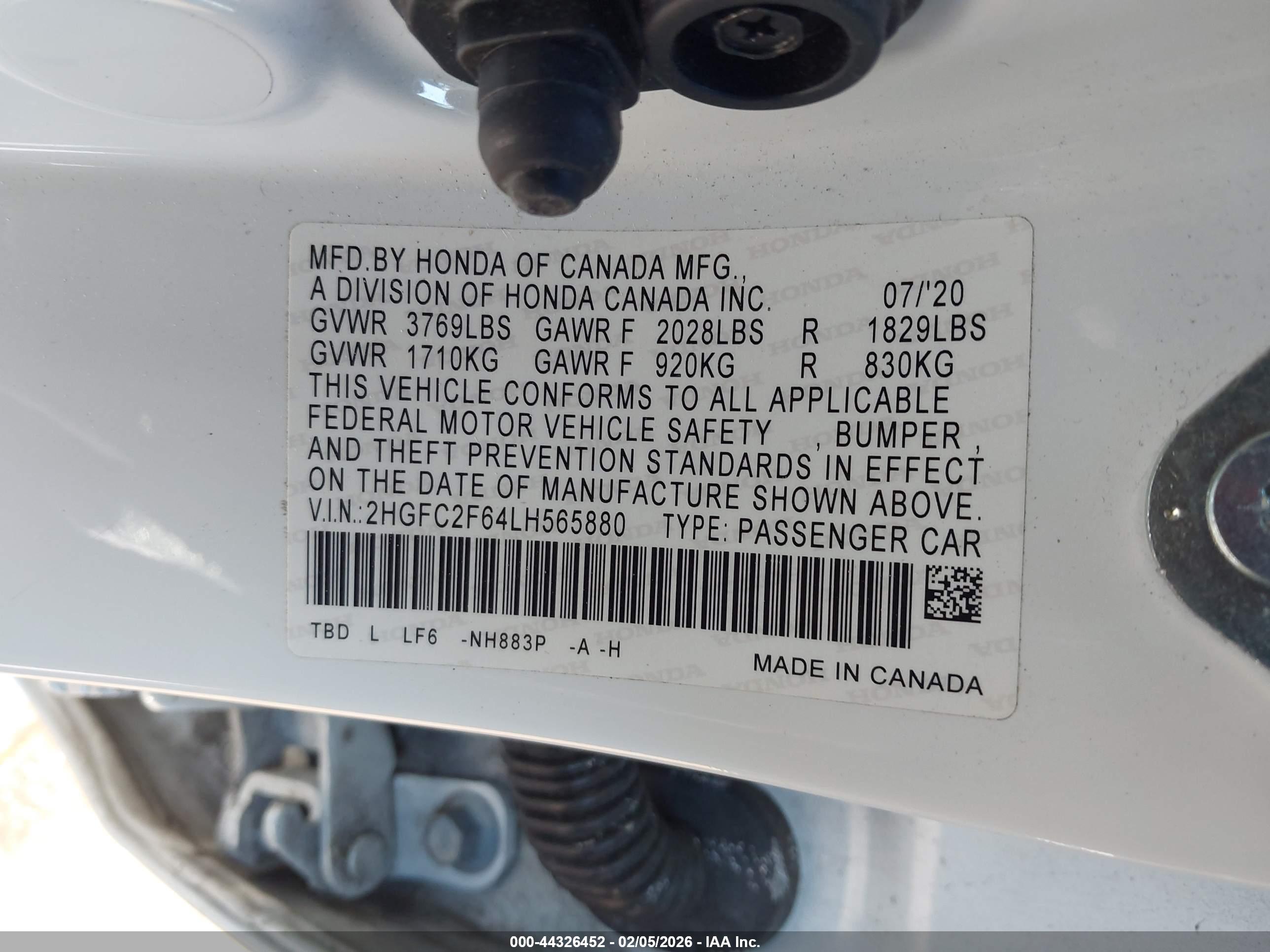 HONDA CIVIC image 9