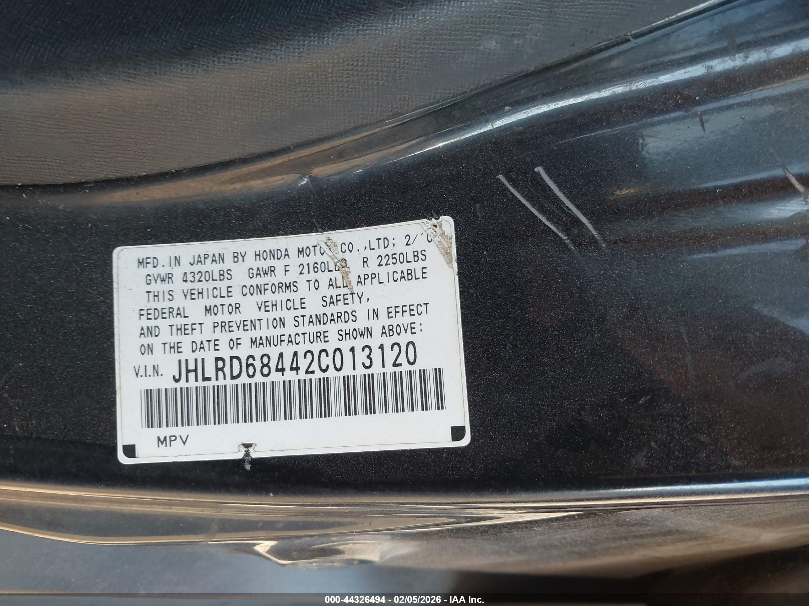 HONDA CR-V image 9