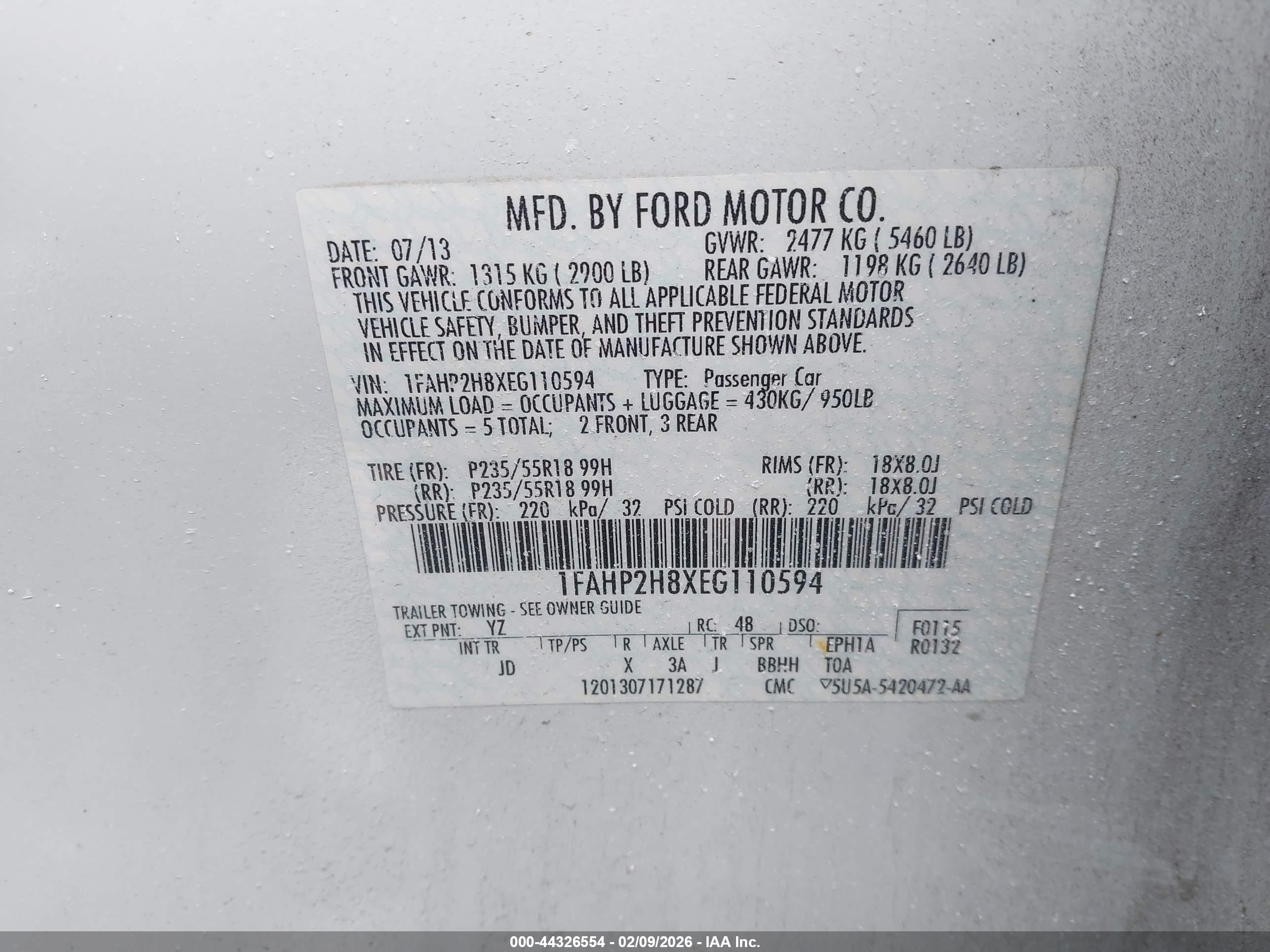 FORD TAURUS image 9