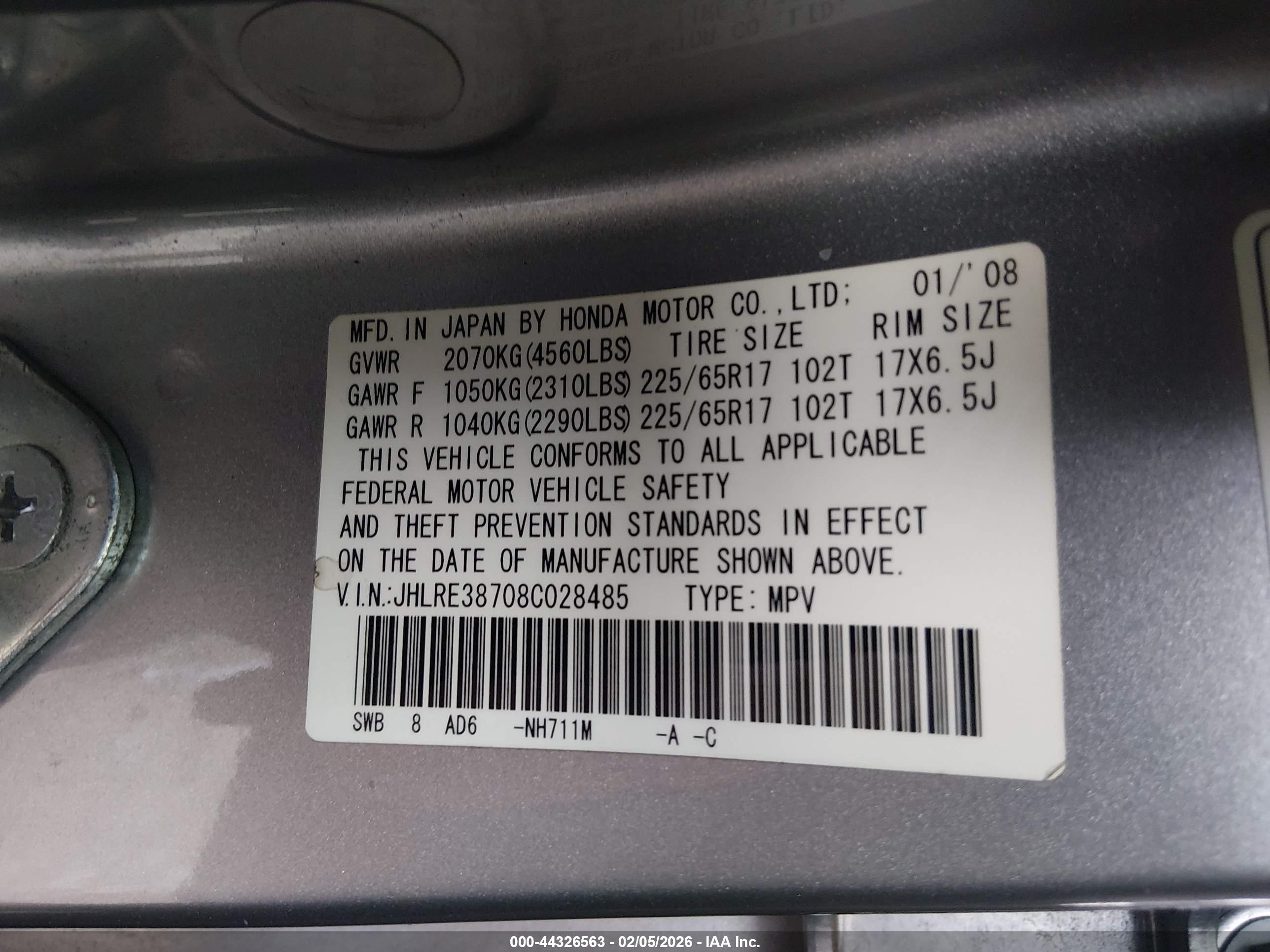 HONDA CR-V image 9