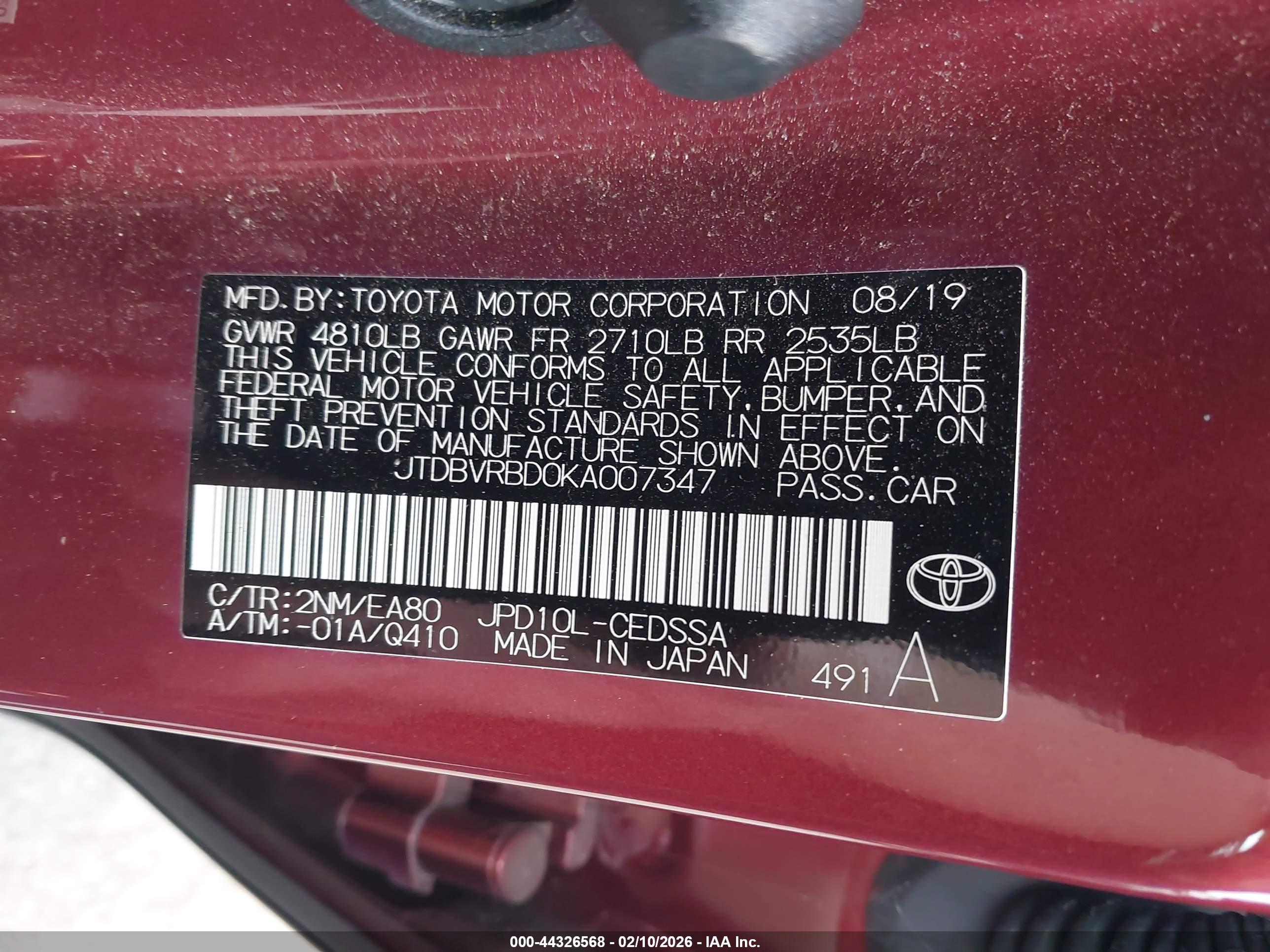 TOYOTA MIRAI image 9