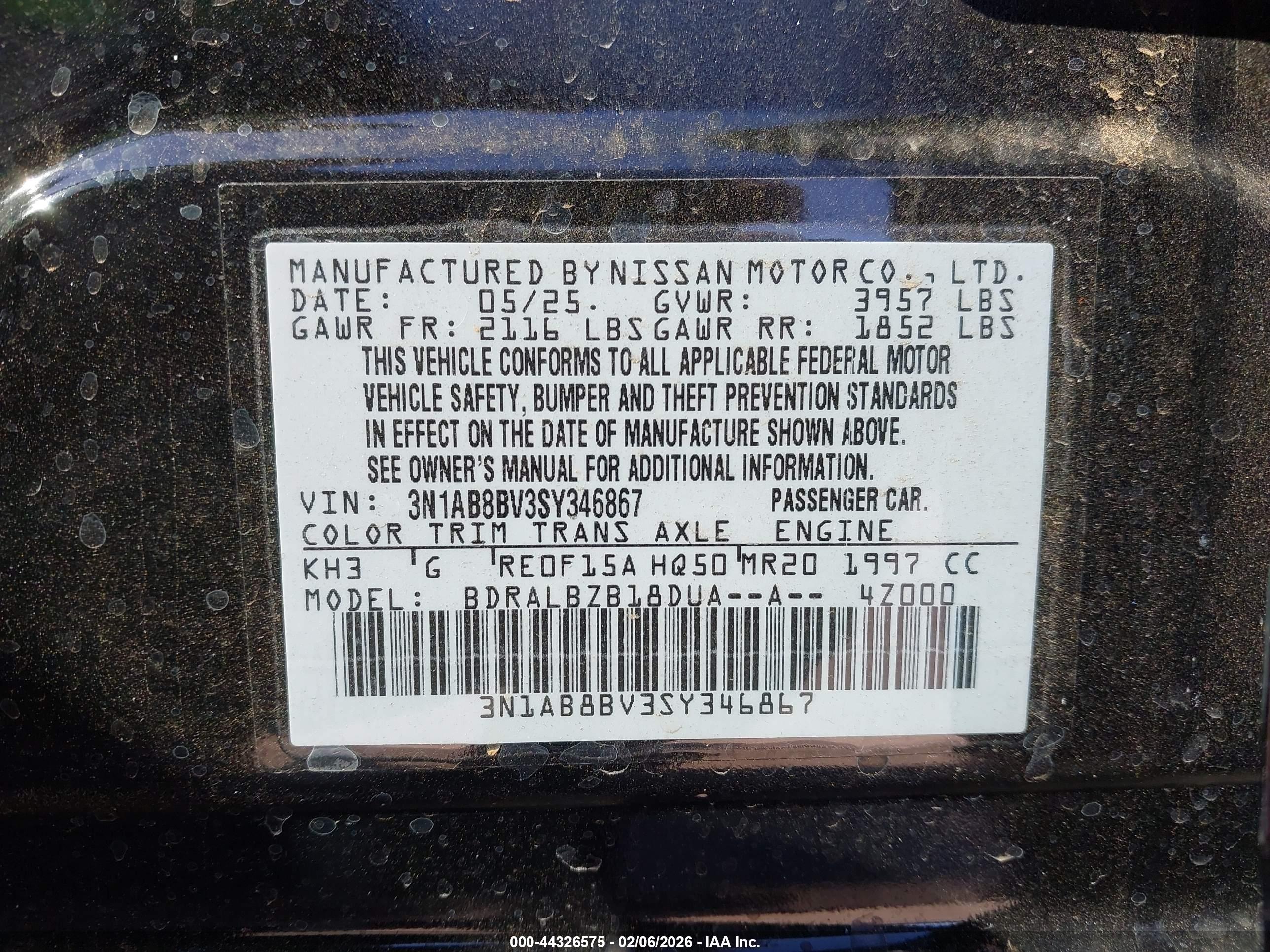 NISSAN SENTRA image 9