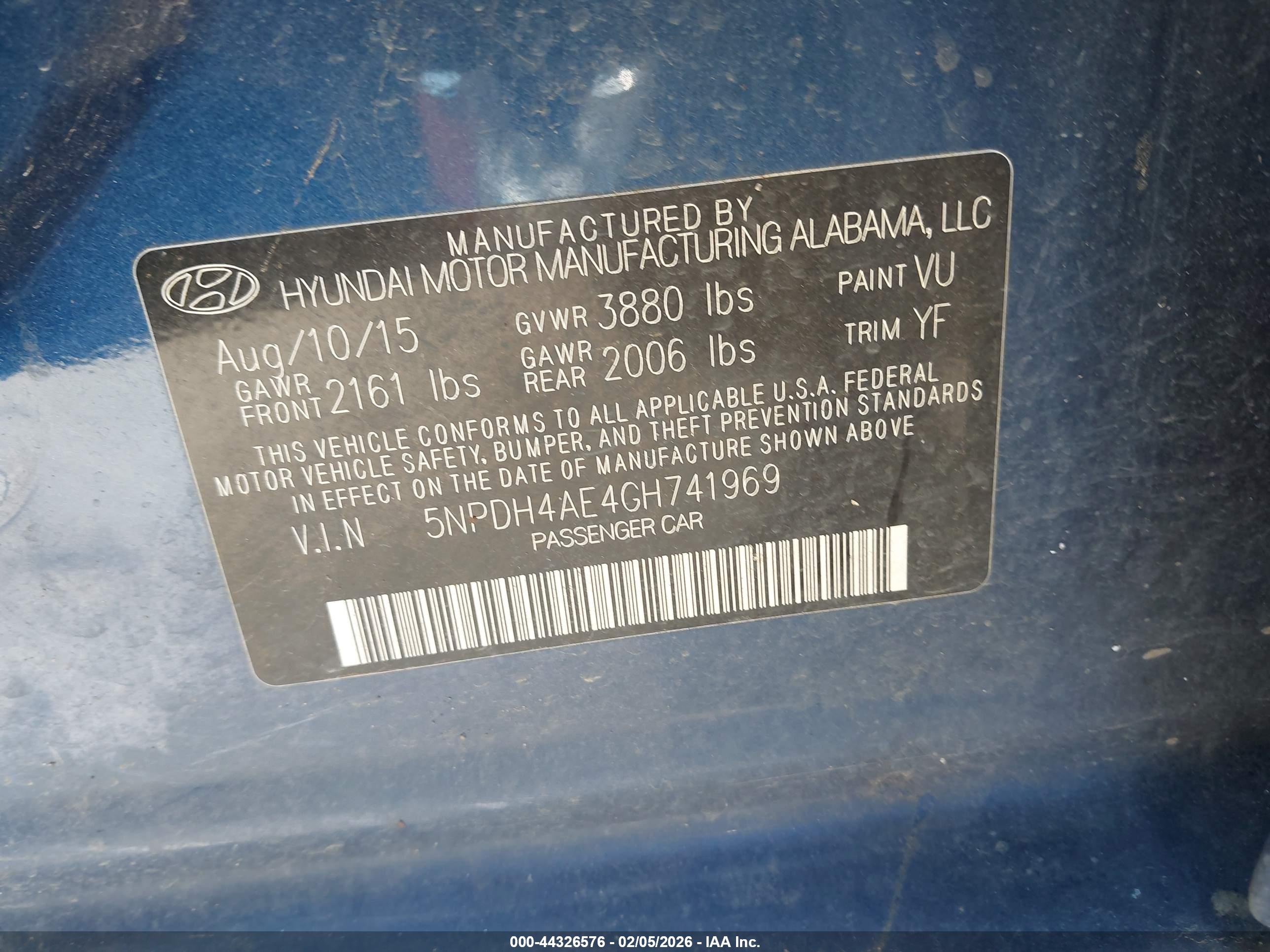 HYUNDAI ELANTRA image 9