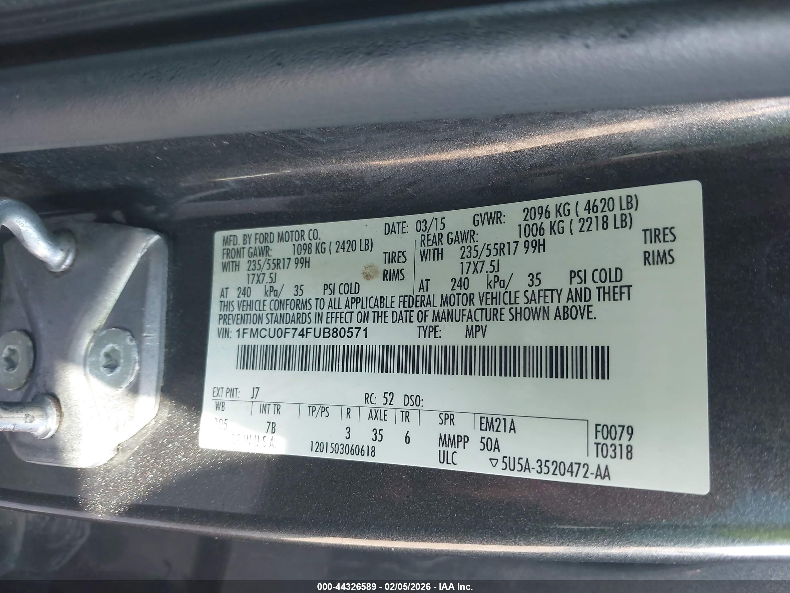 FORD ESCAPE image 9