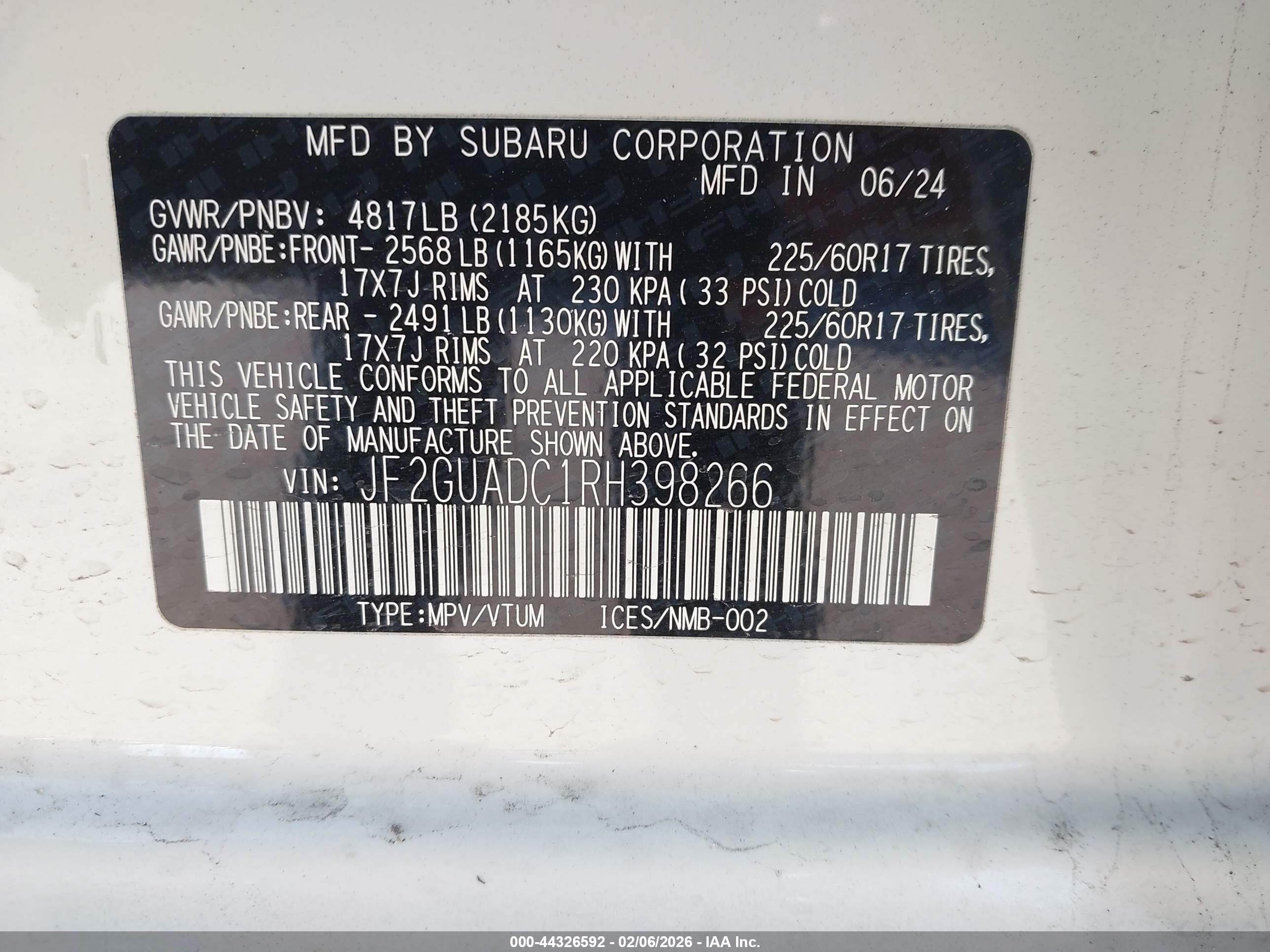 SUBARU CROSSTREK image 9
