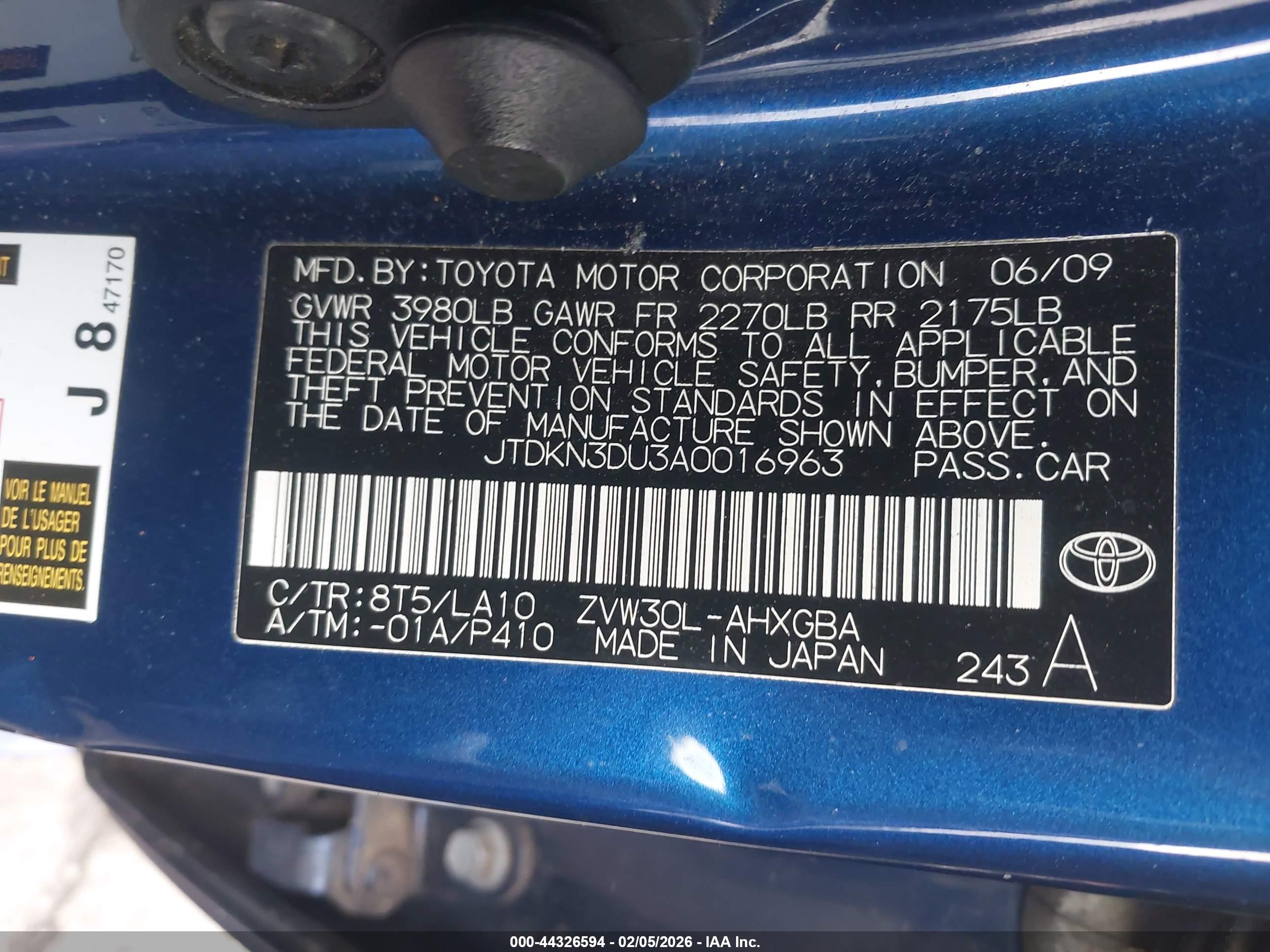 TOYOTA PRIUS image 9