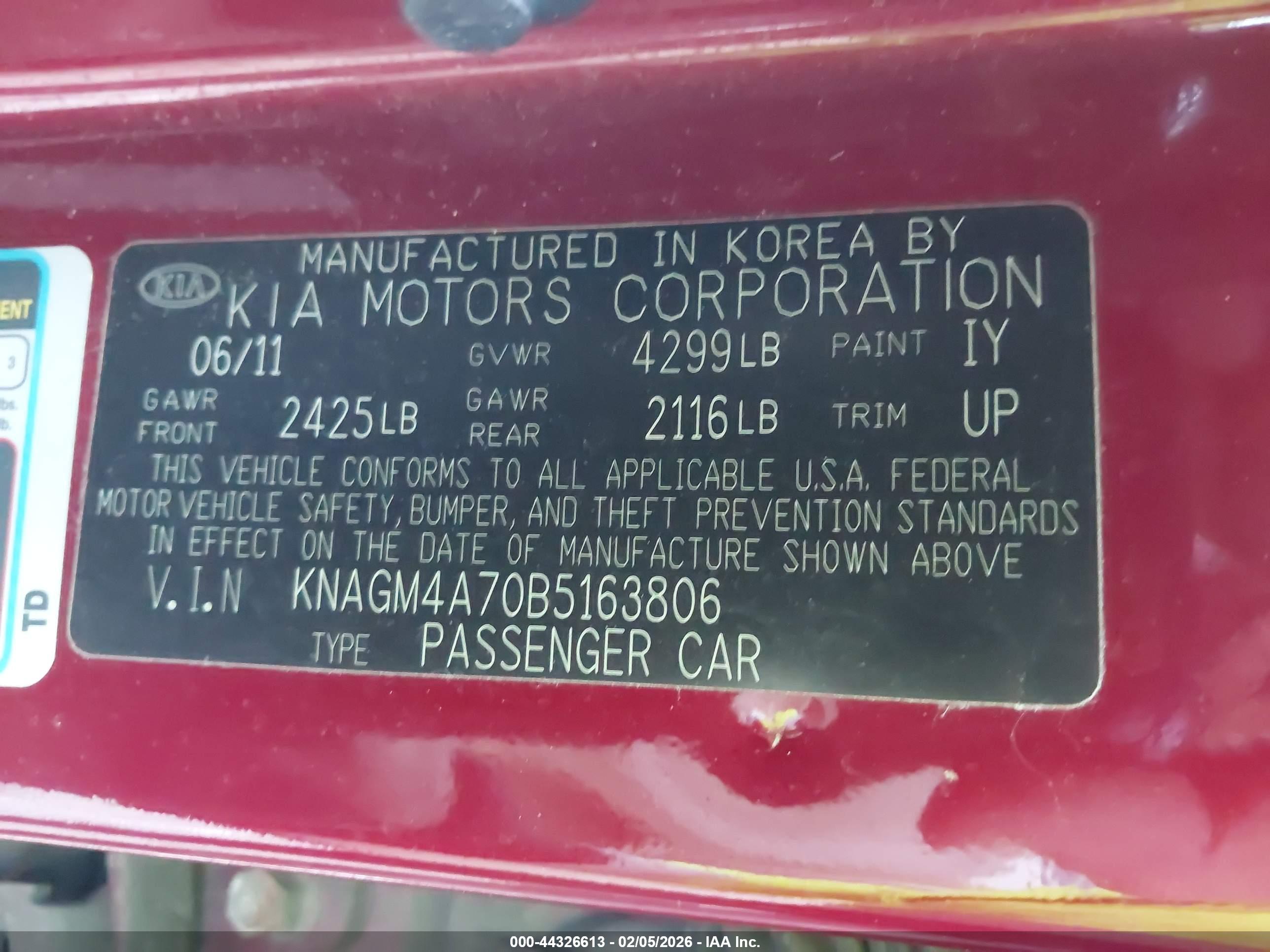 KIA OPTIMA image 9