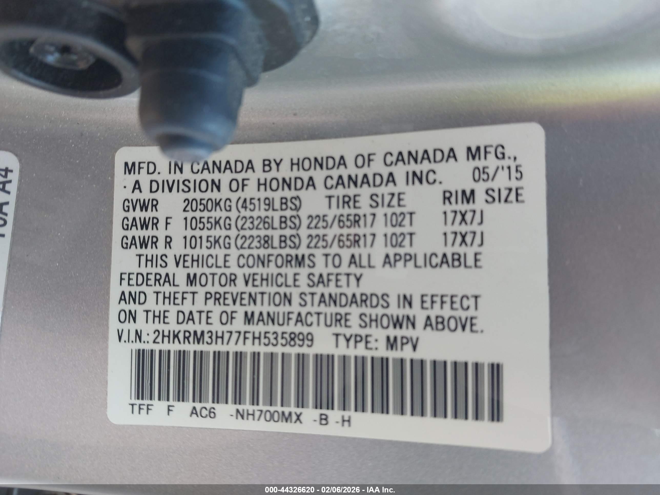 HONDA CR-V image 9