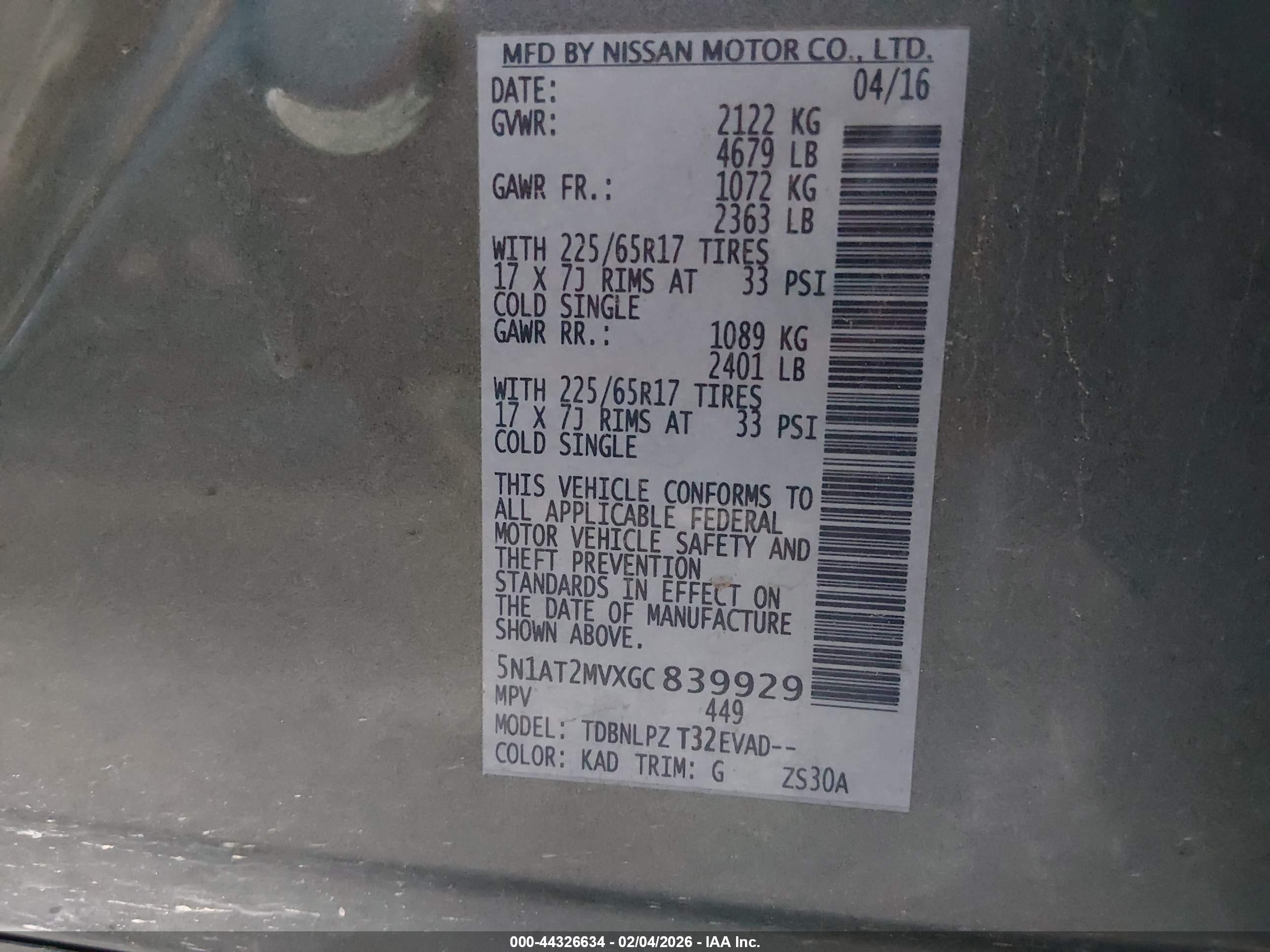 NISSAN ROGUE image 9