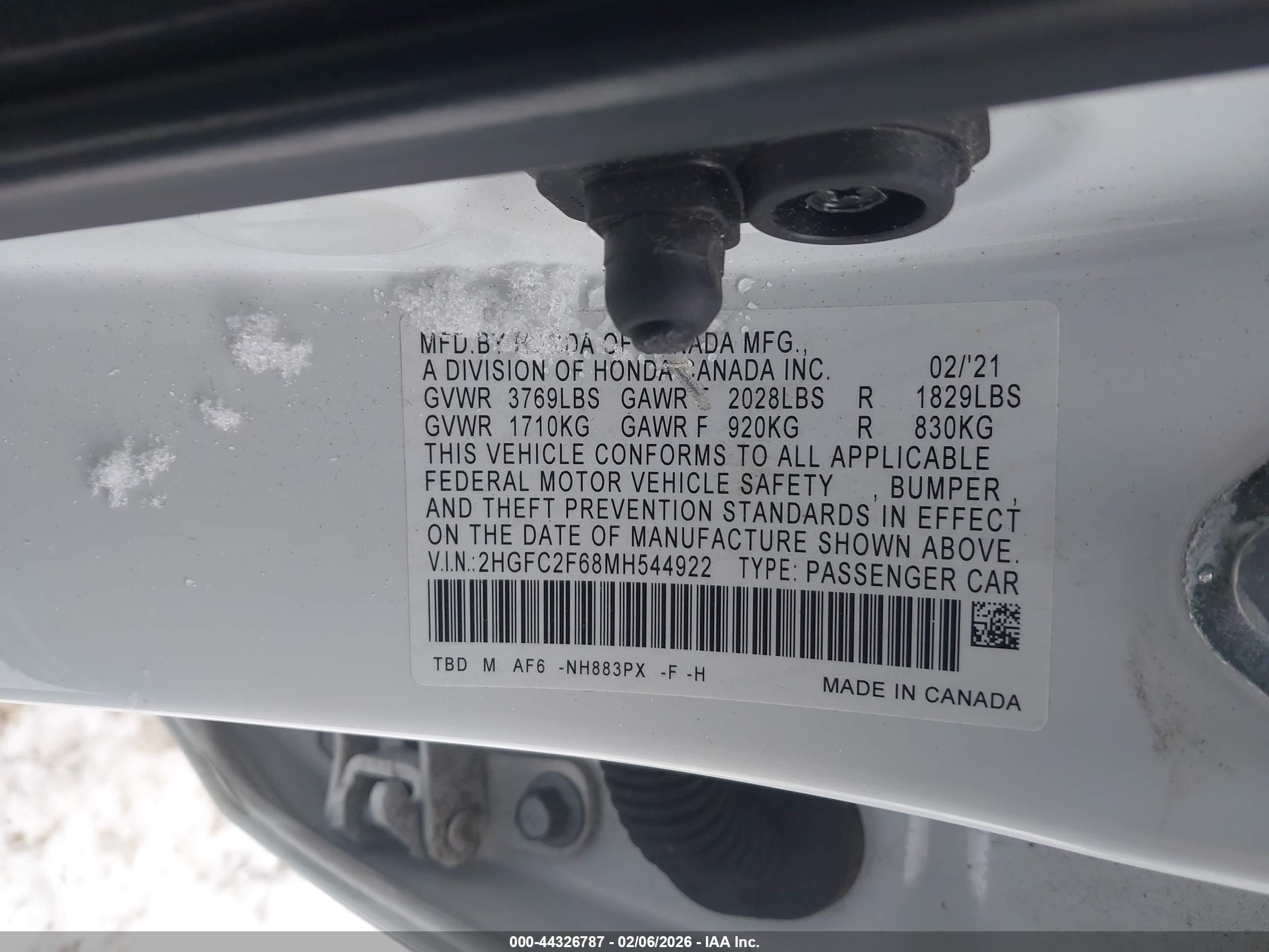 HONDA CIVIC image 9
