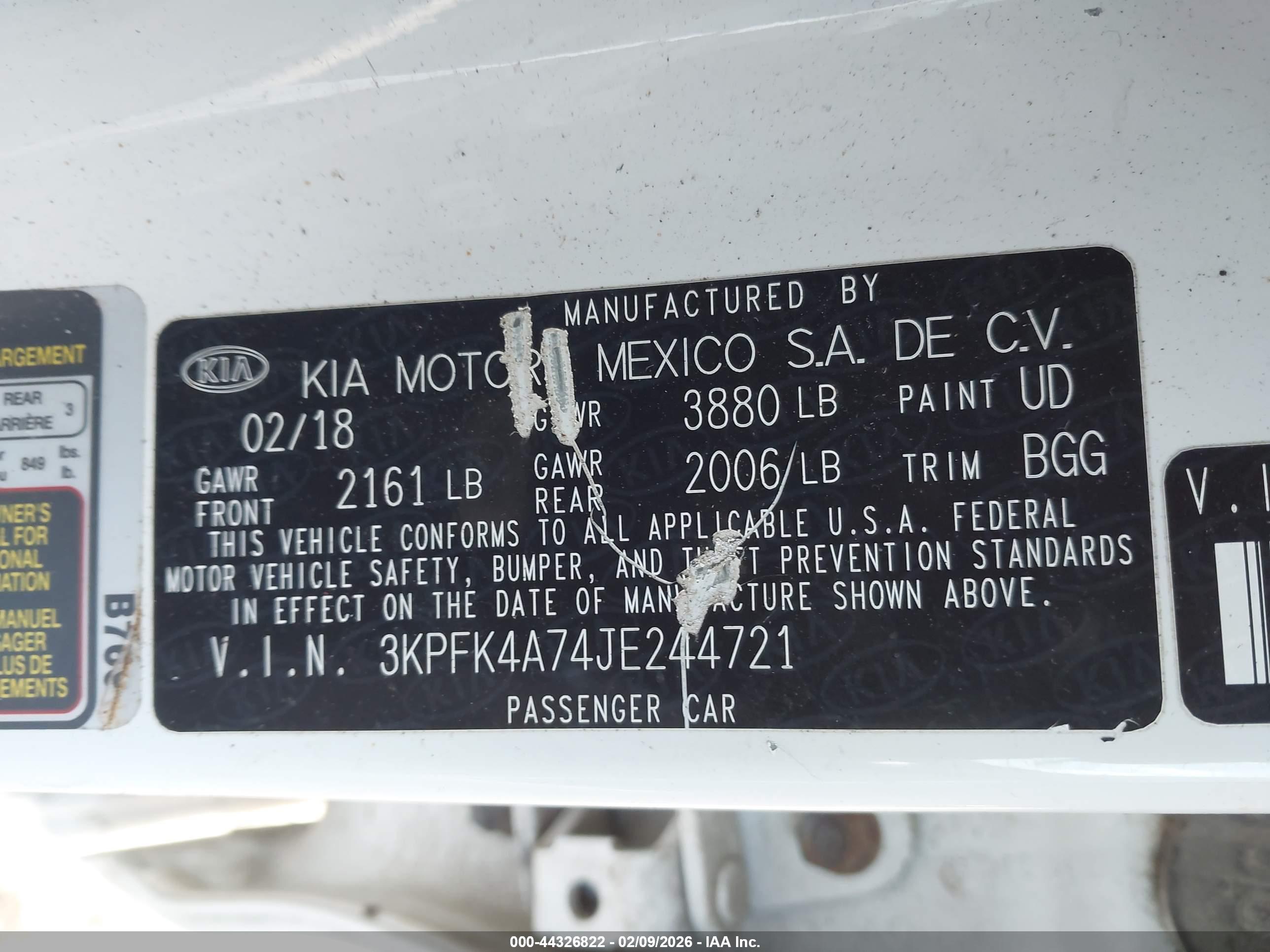 KIA FORTE image 9