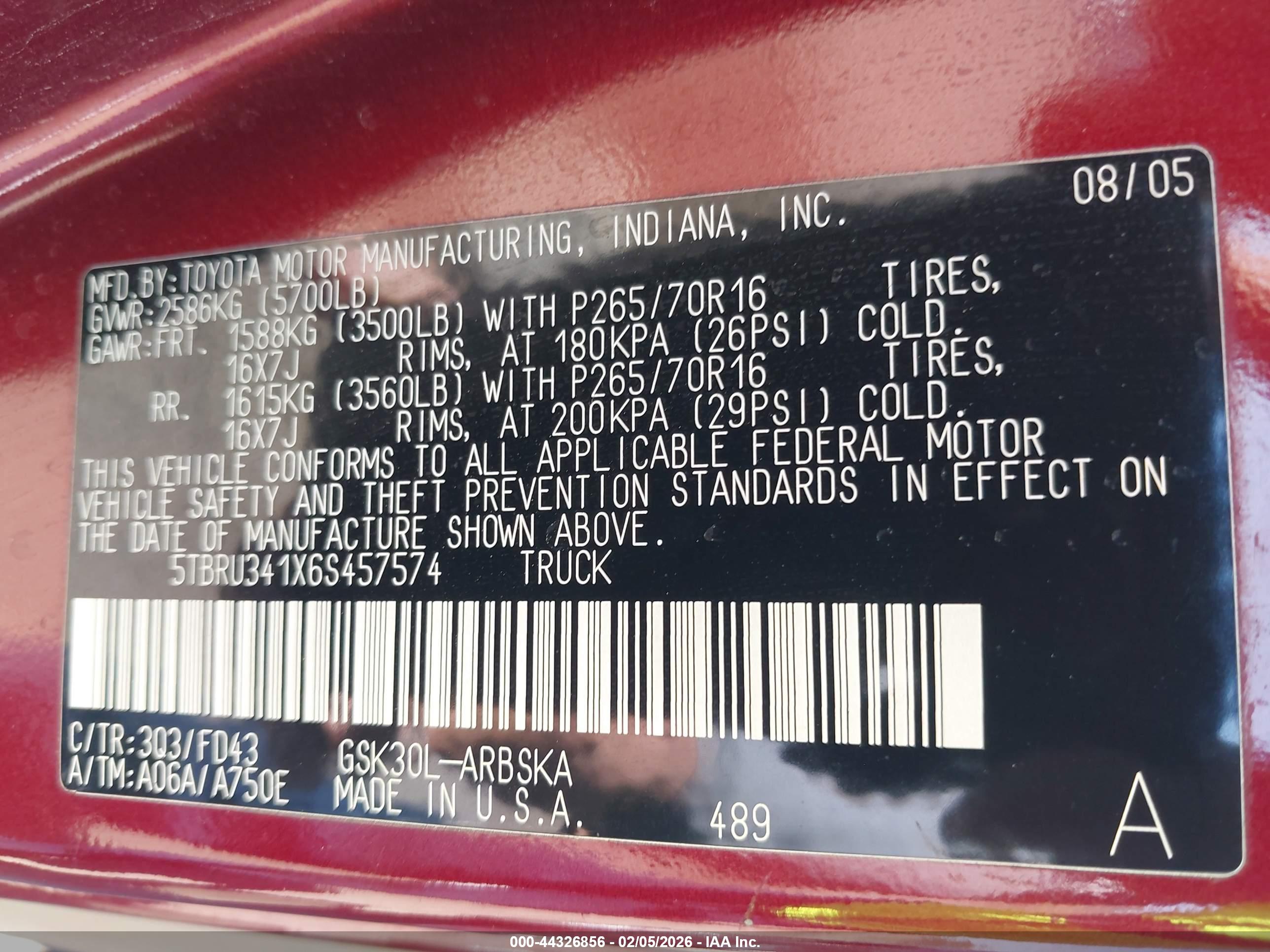 TOYOTA TUNDRA image 9