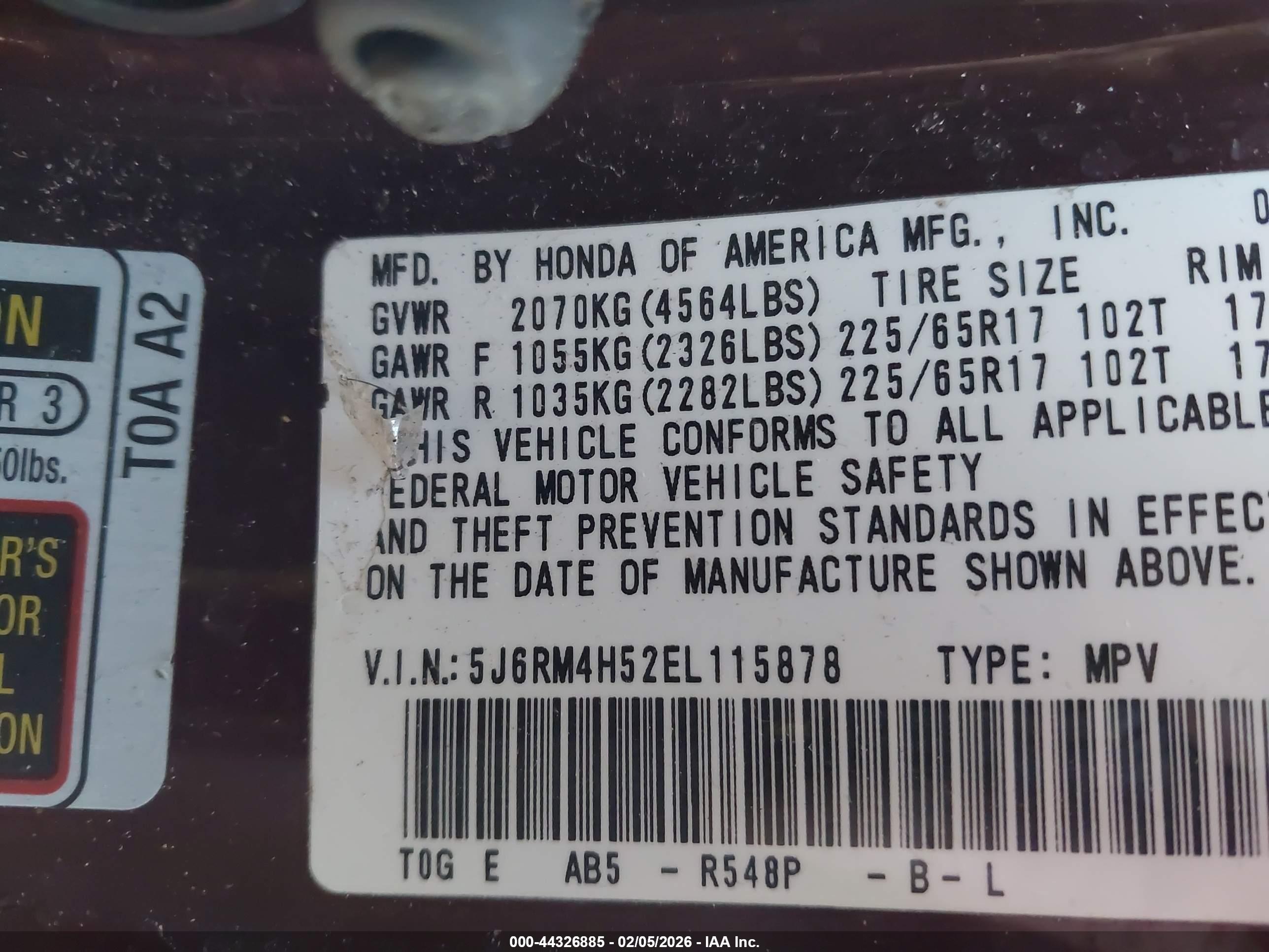 HONDA CR-V image 9
