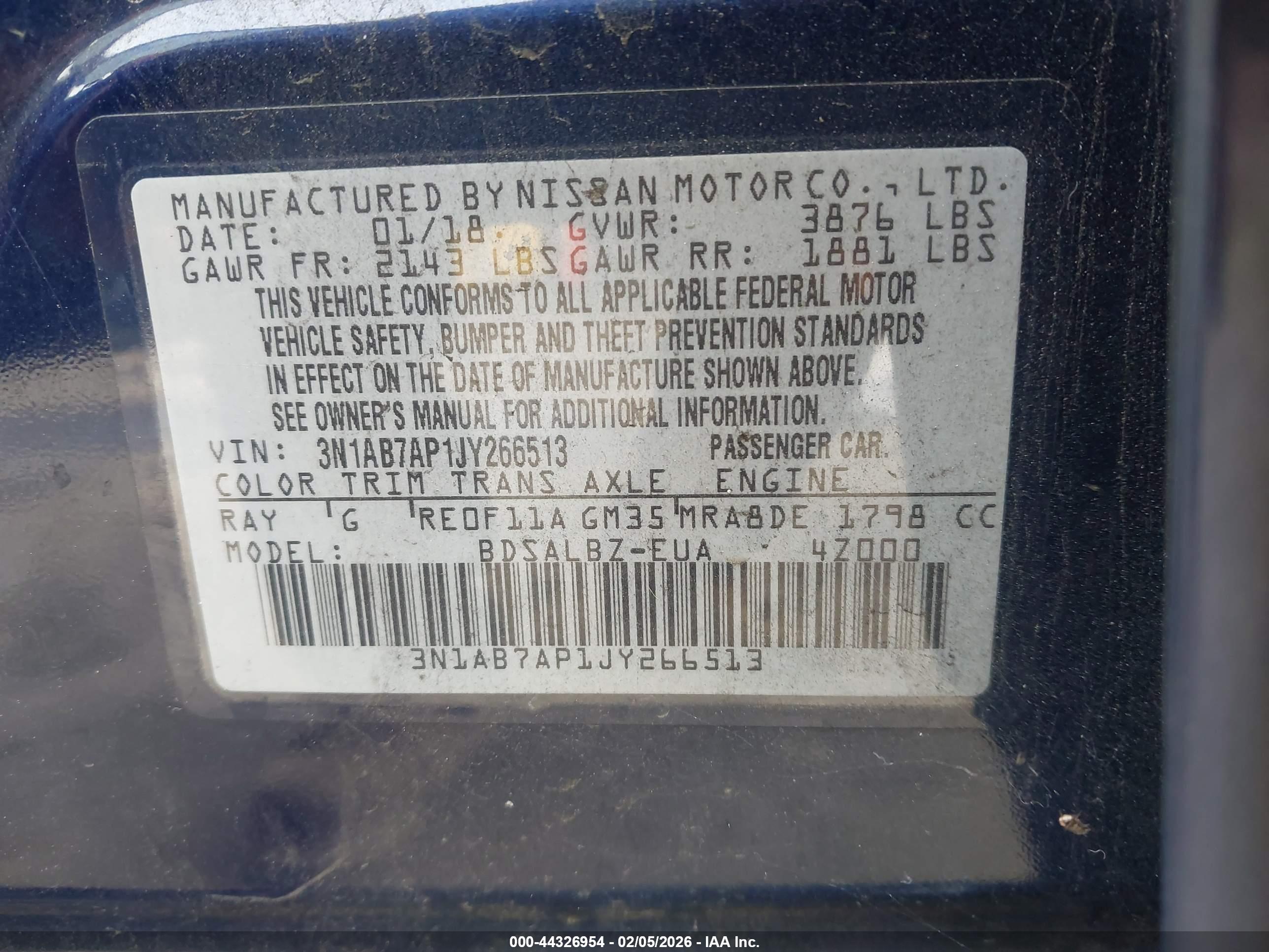 NISSAN SENTRA image 9