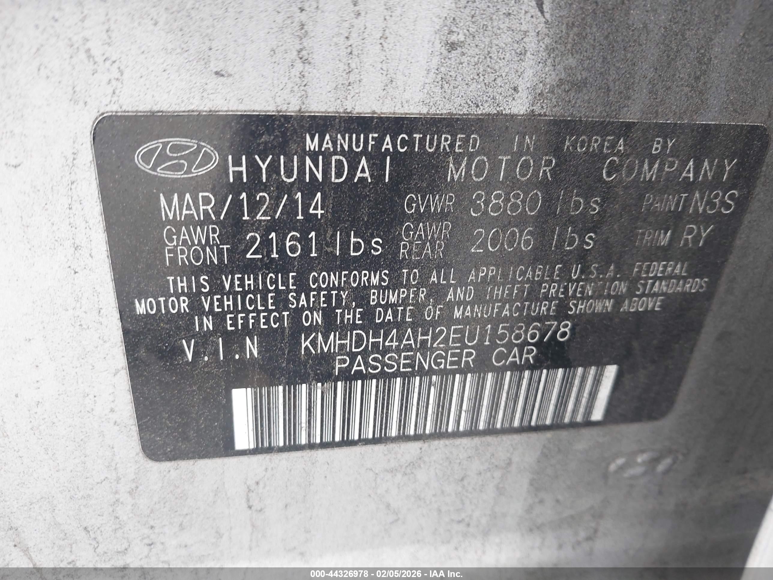 HYUNDAI ELANTRA image 9