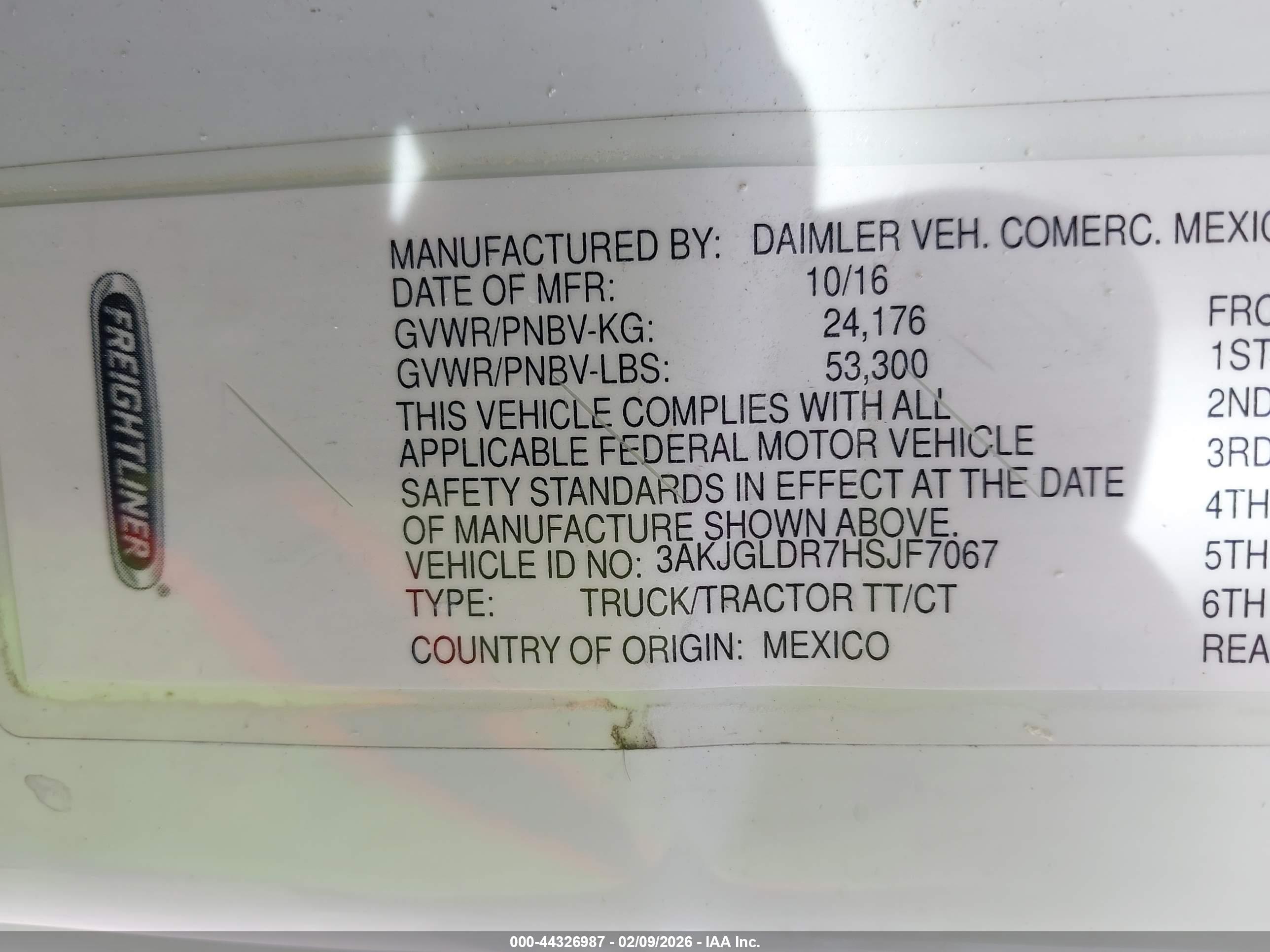 FREIGHTLINER CASCADIA image 9