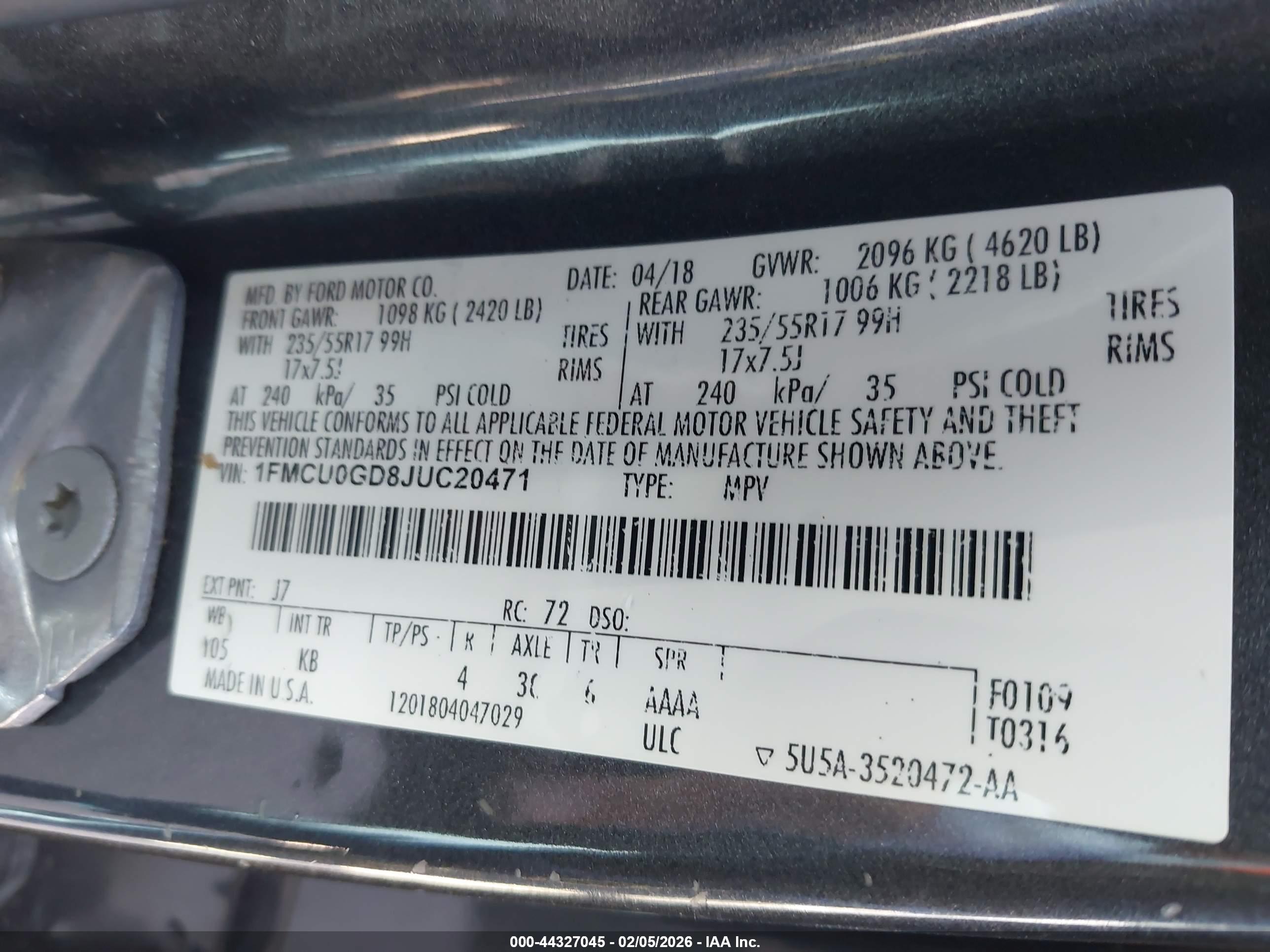FORD ESCAPE image 9