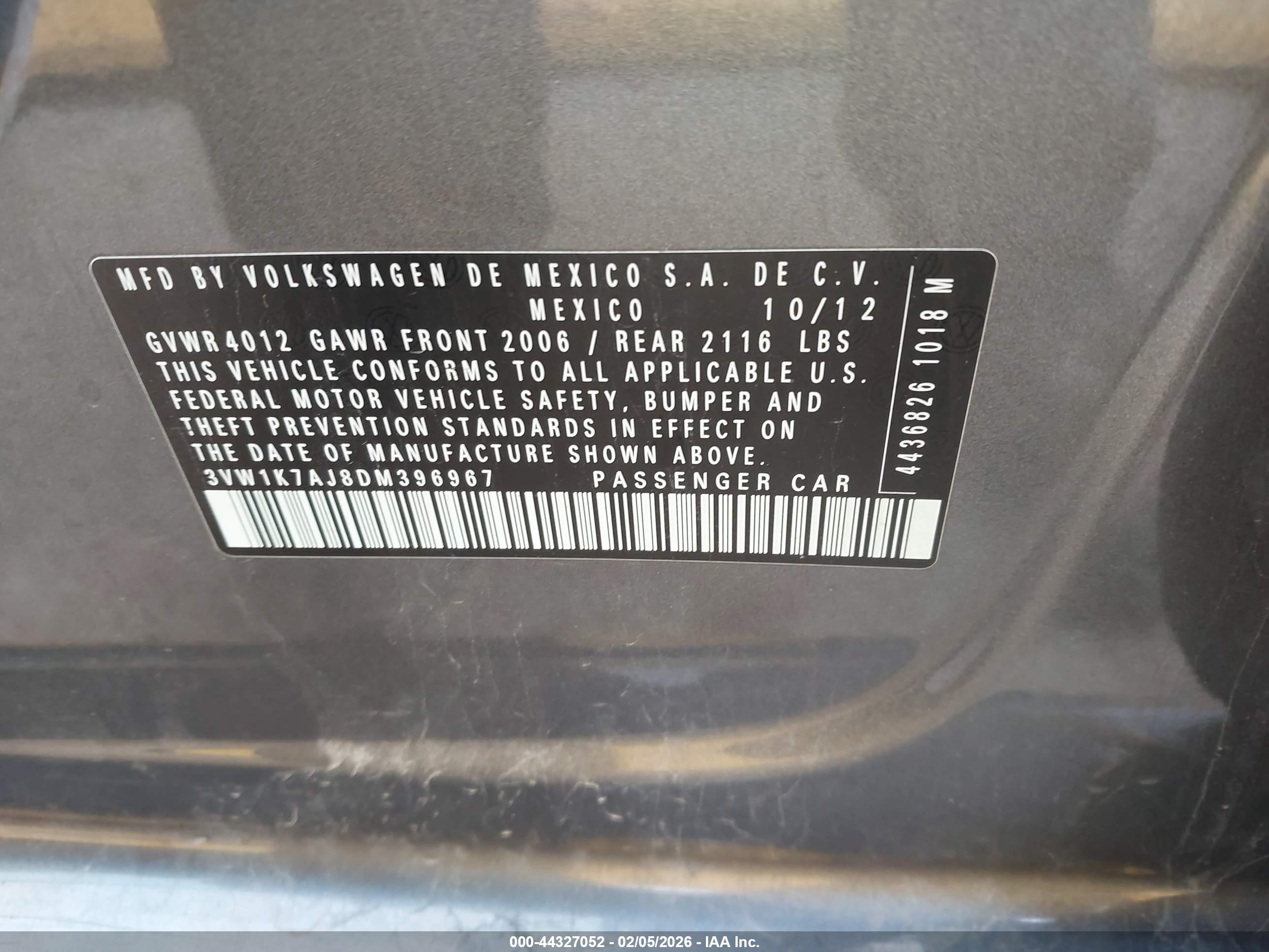 VOLKSWAGEN JETTA image 9