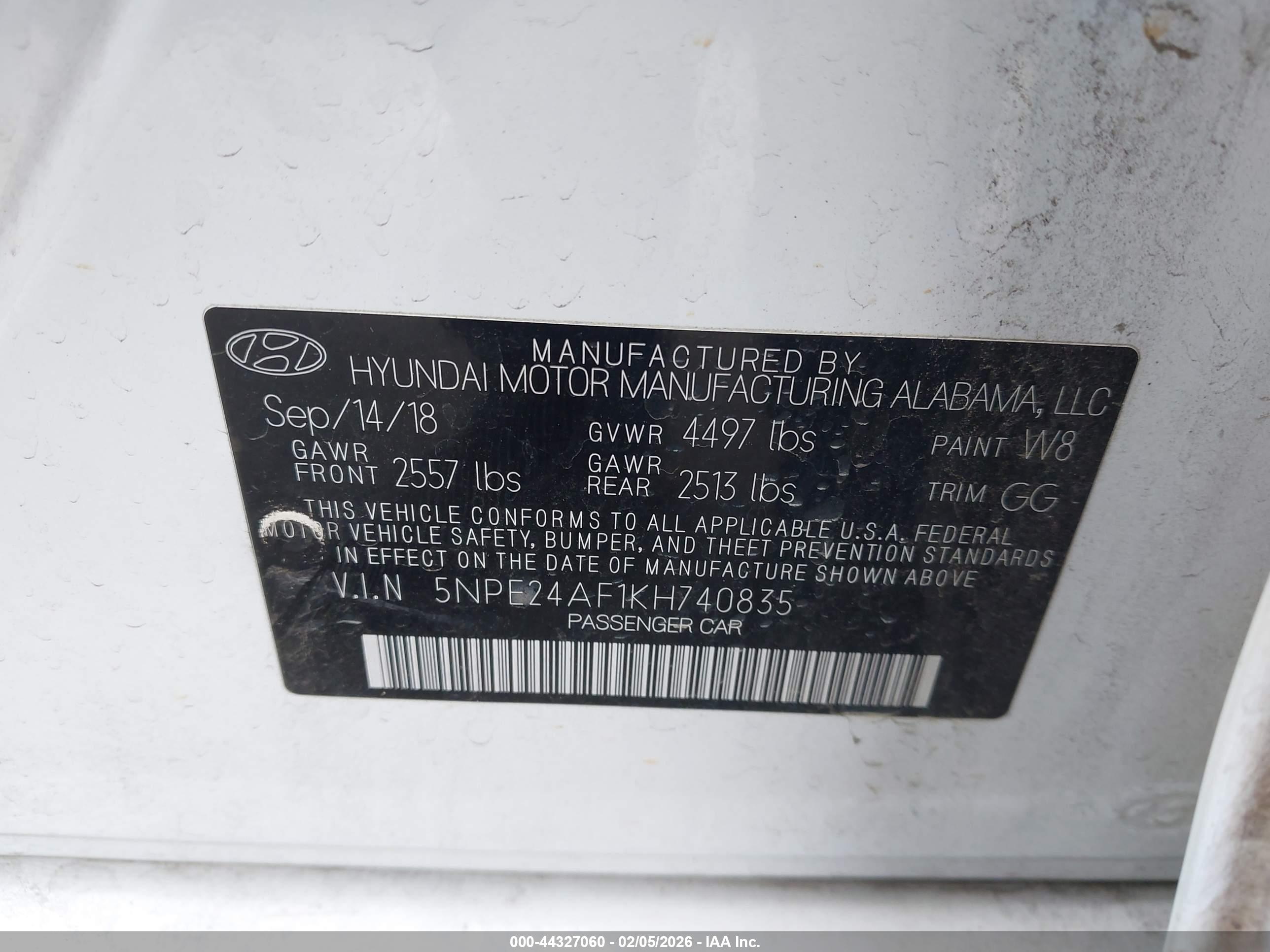HYUNDAI SONATA image 9