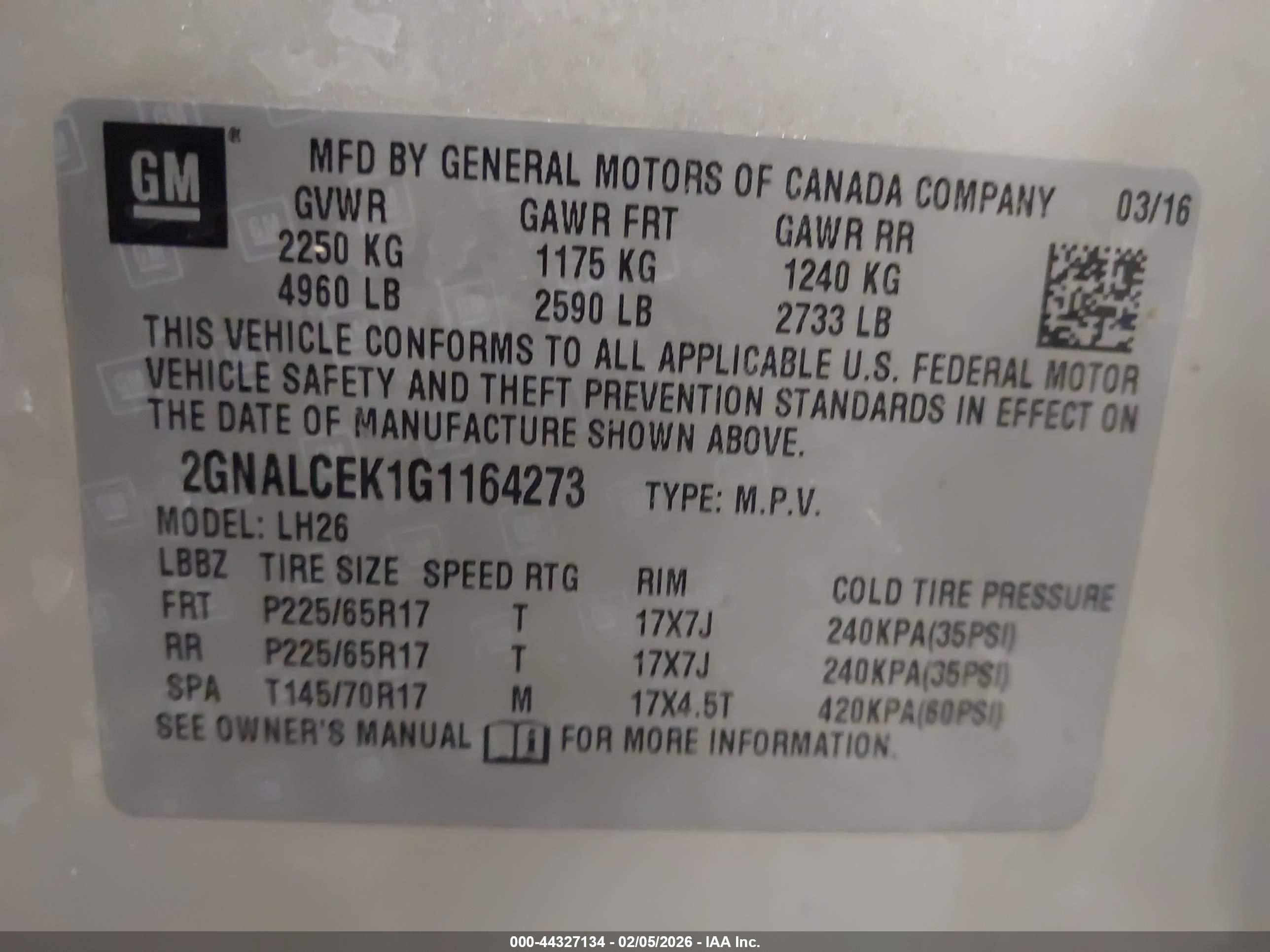 CHEVROLET EQUINOX image 9