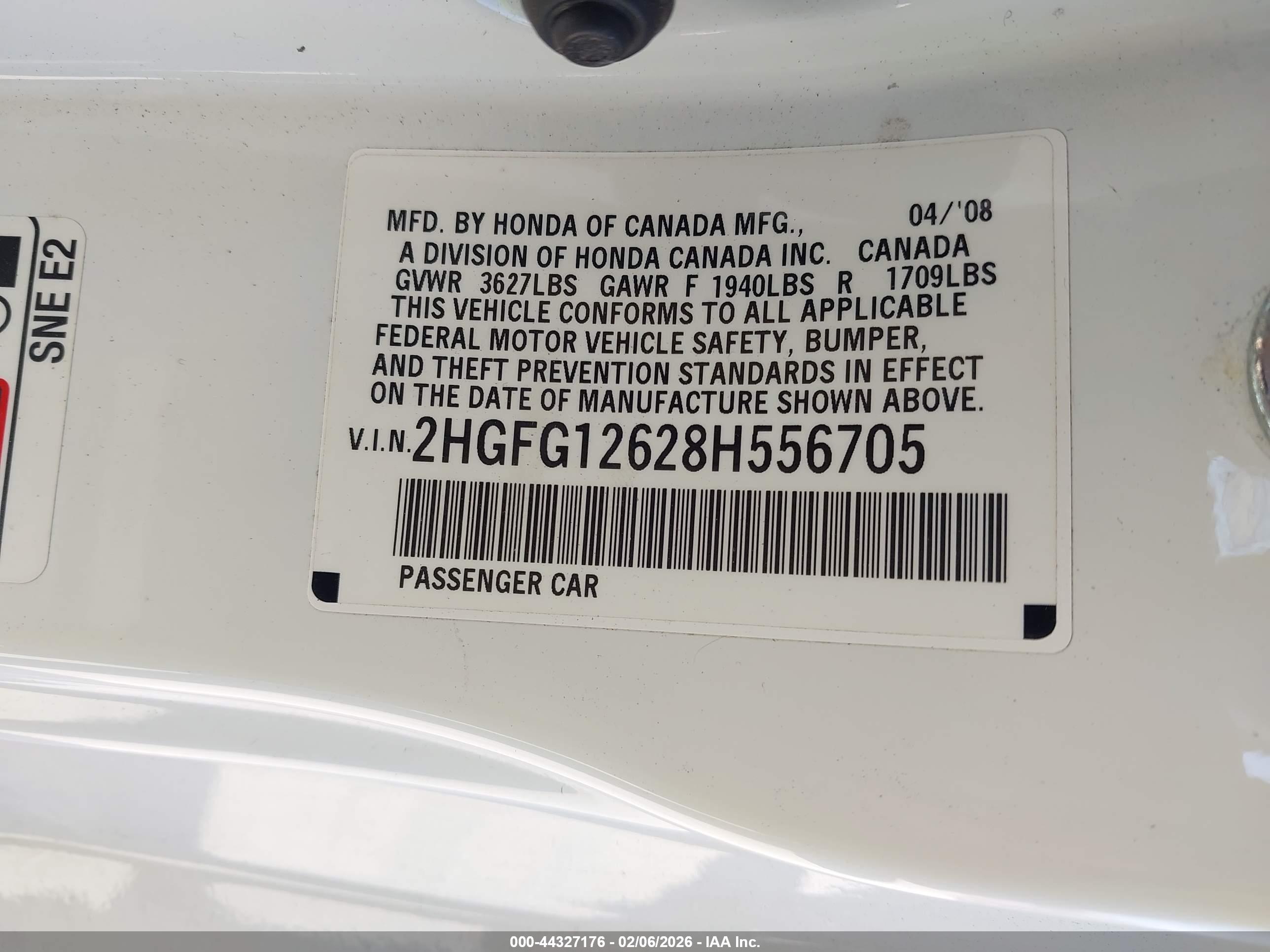 HONDA CIVIC image 9