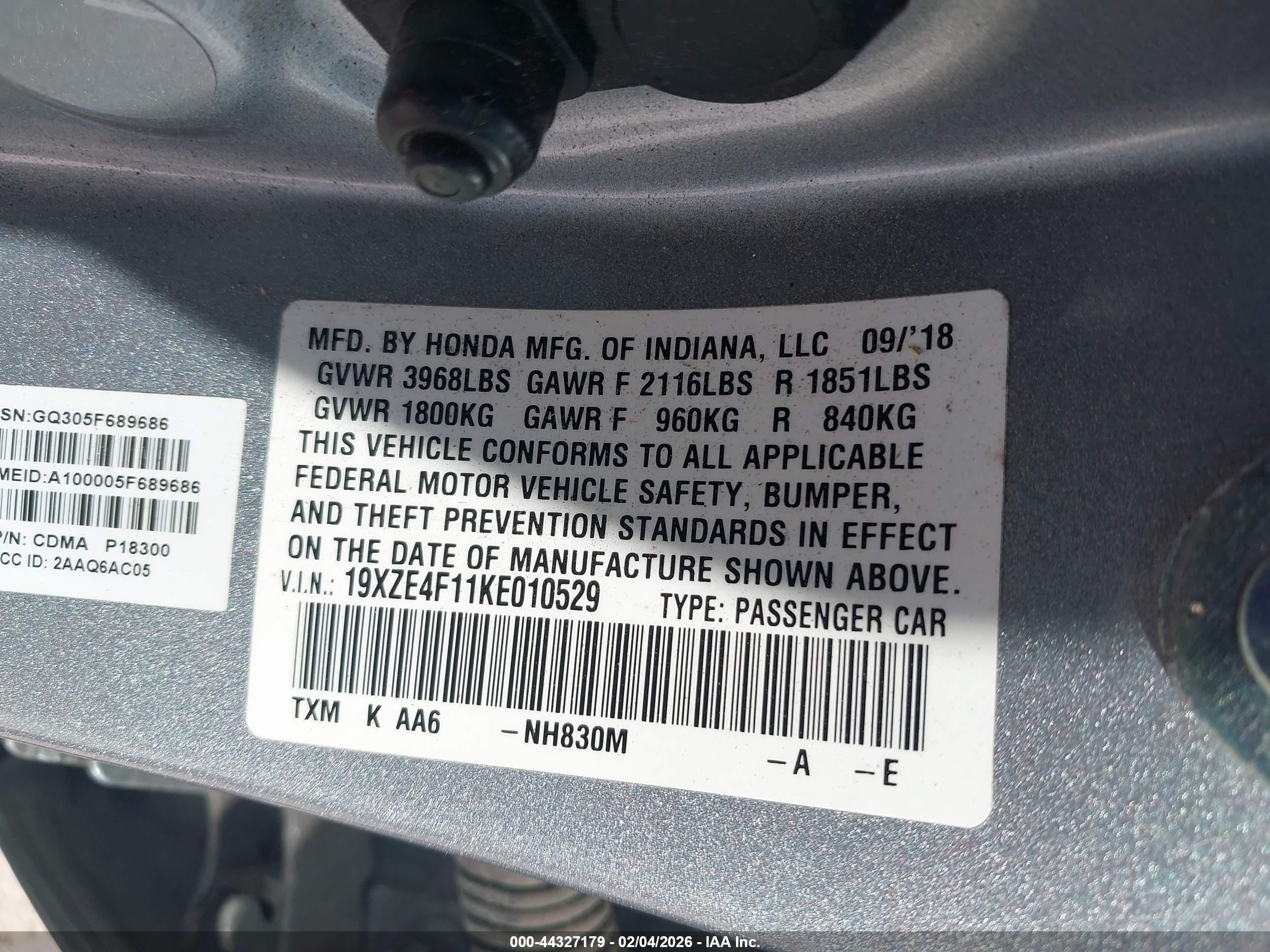 HONDA INSIGHT image 9